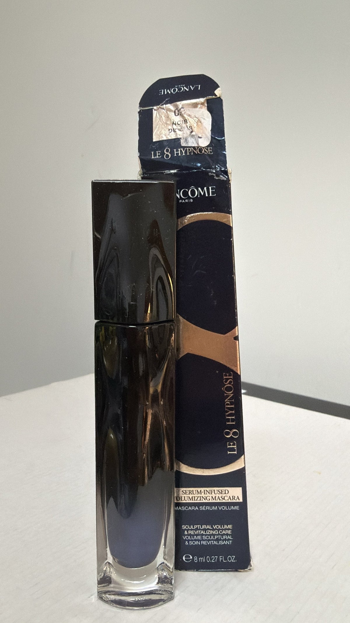 New Lancome Le 8 Hypnose Serum Infused Mascara 02 Noir