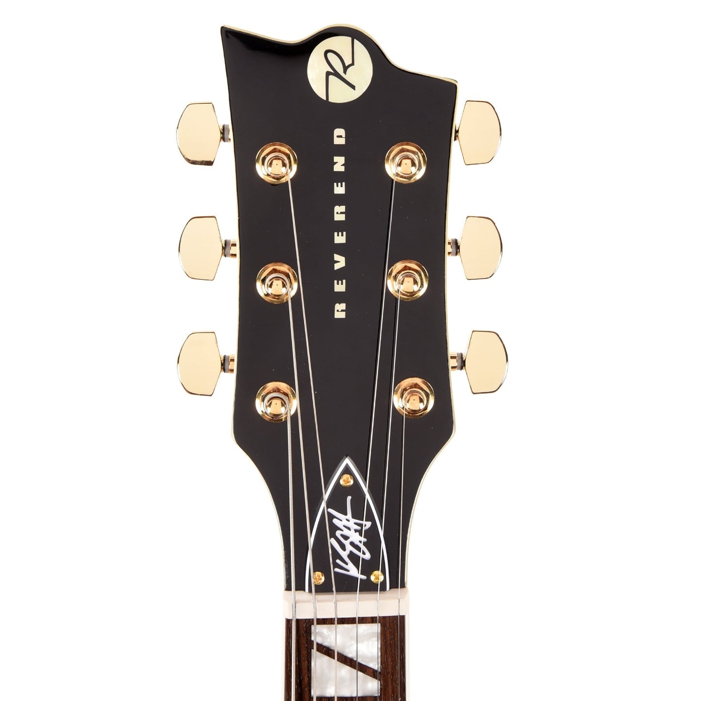 Reverend Kyle Shutt II Midnight Black Electric Guitar