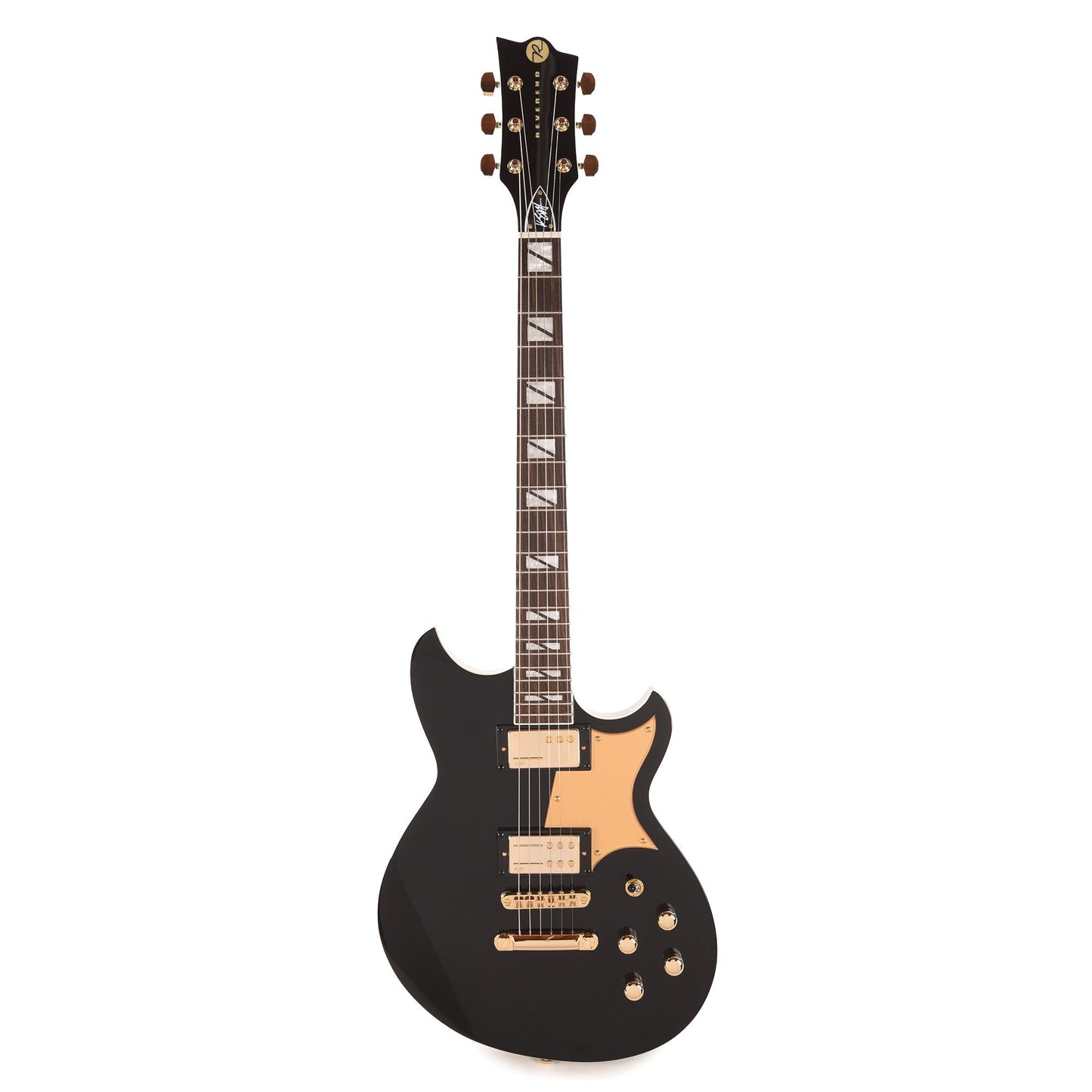 Reverend Kyle Shutt II Midnight Black Electric Guitar
