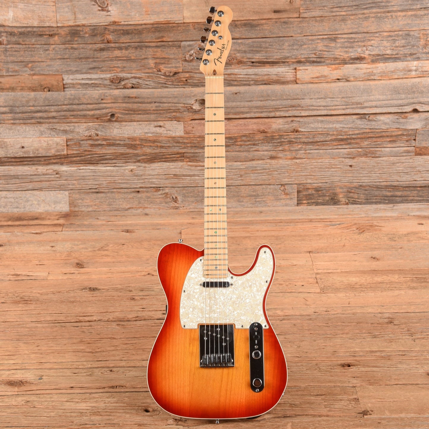 Fender American Deluxe Telecaster Aged Cherry Sunburst 2007