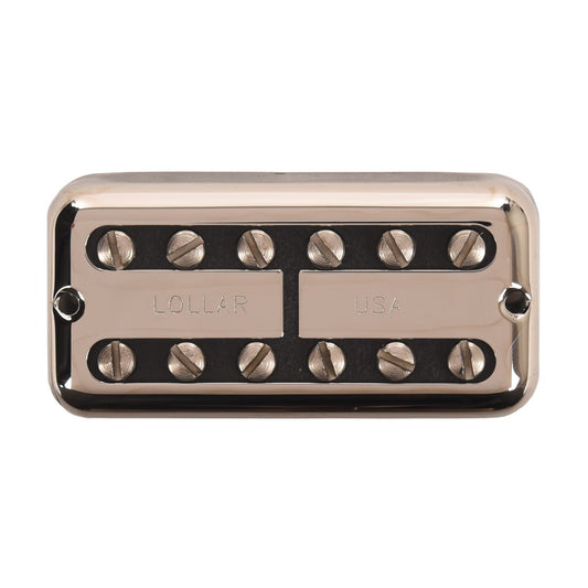 Lollar Lollartron Traditional Vintage Neck Pickup Nickel w/Mount Option A