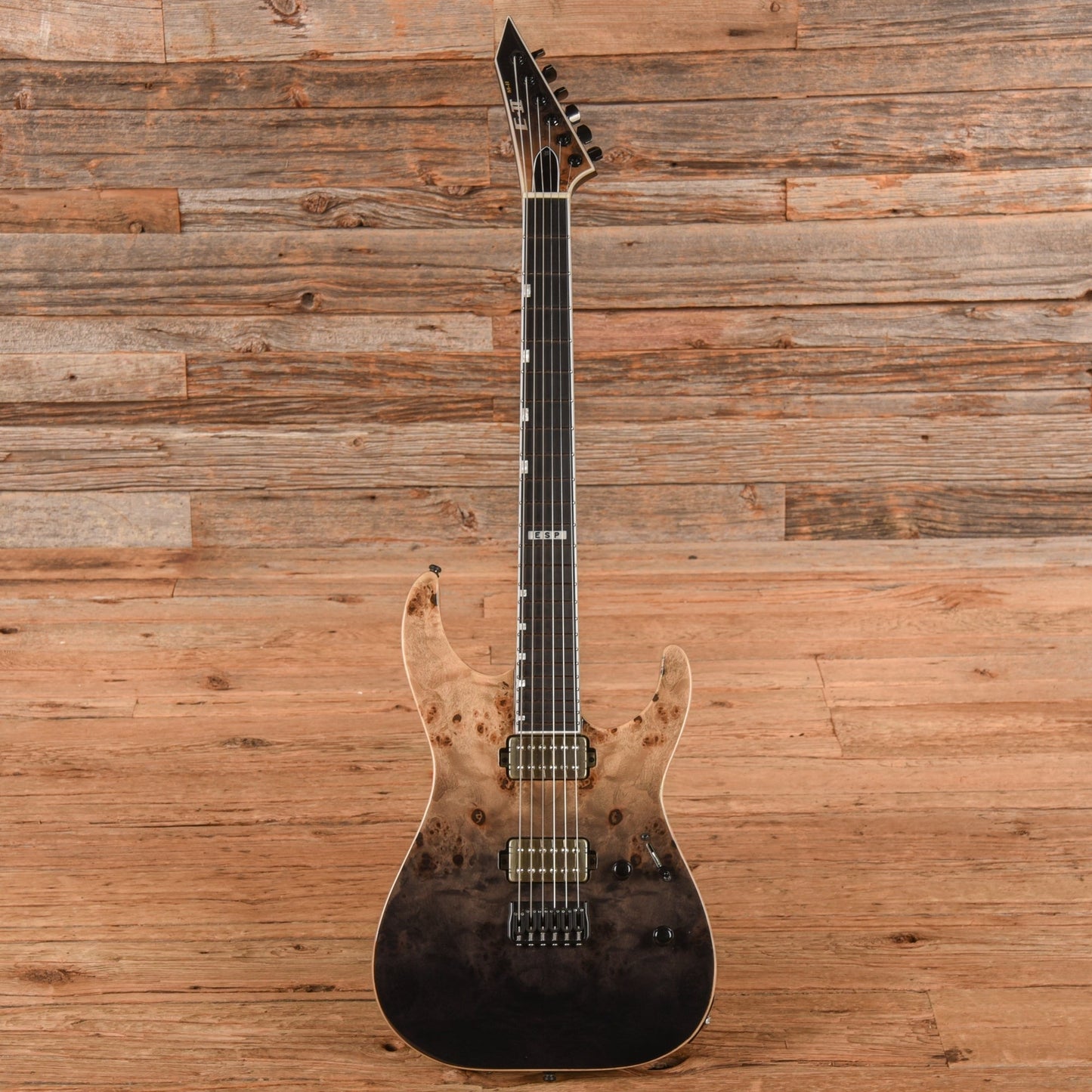 ESP E-II M-II NT Black Natural Fade