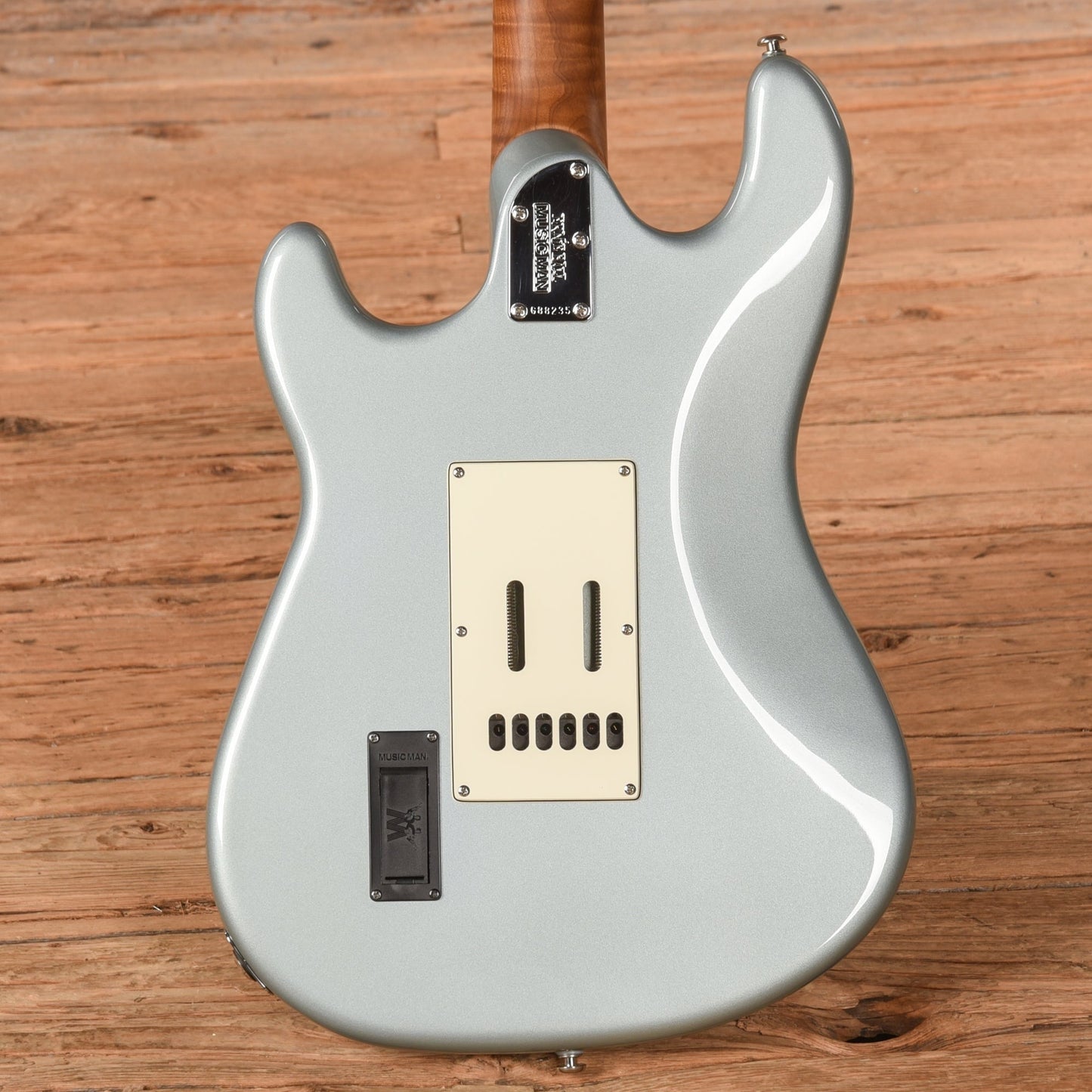 Music Man Cutlass HSS Firemist Silver 2018