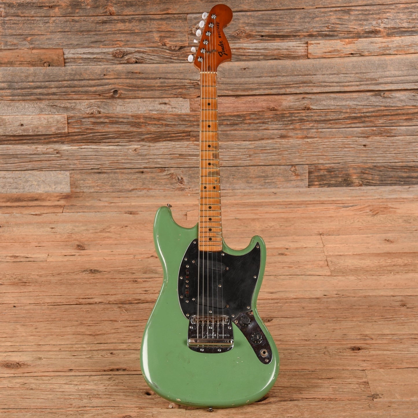 Fender Mustang Green Refin 1977