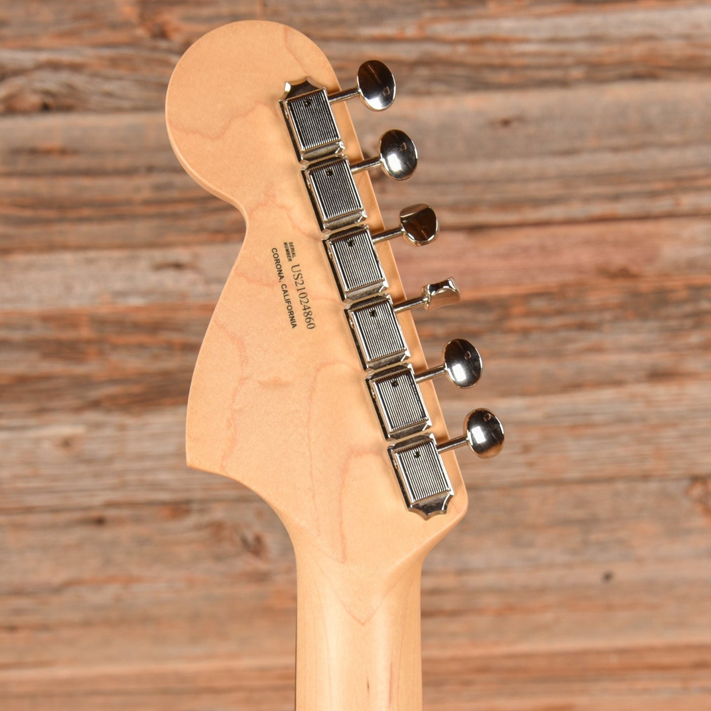 Fender American Performer Mustang Satin Sonic Blue 2022