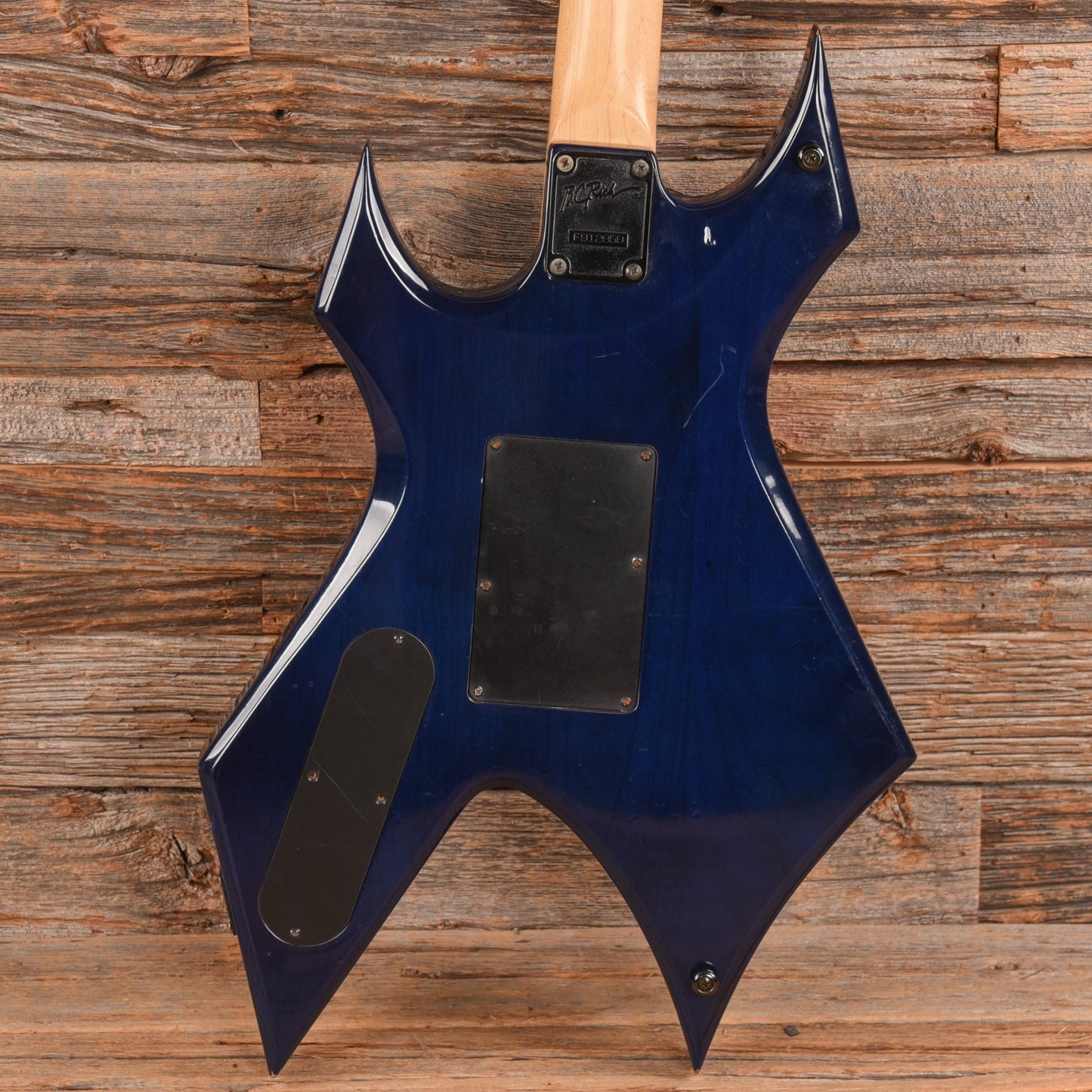 B.C. Rich Warlock Transparent Blue 1999