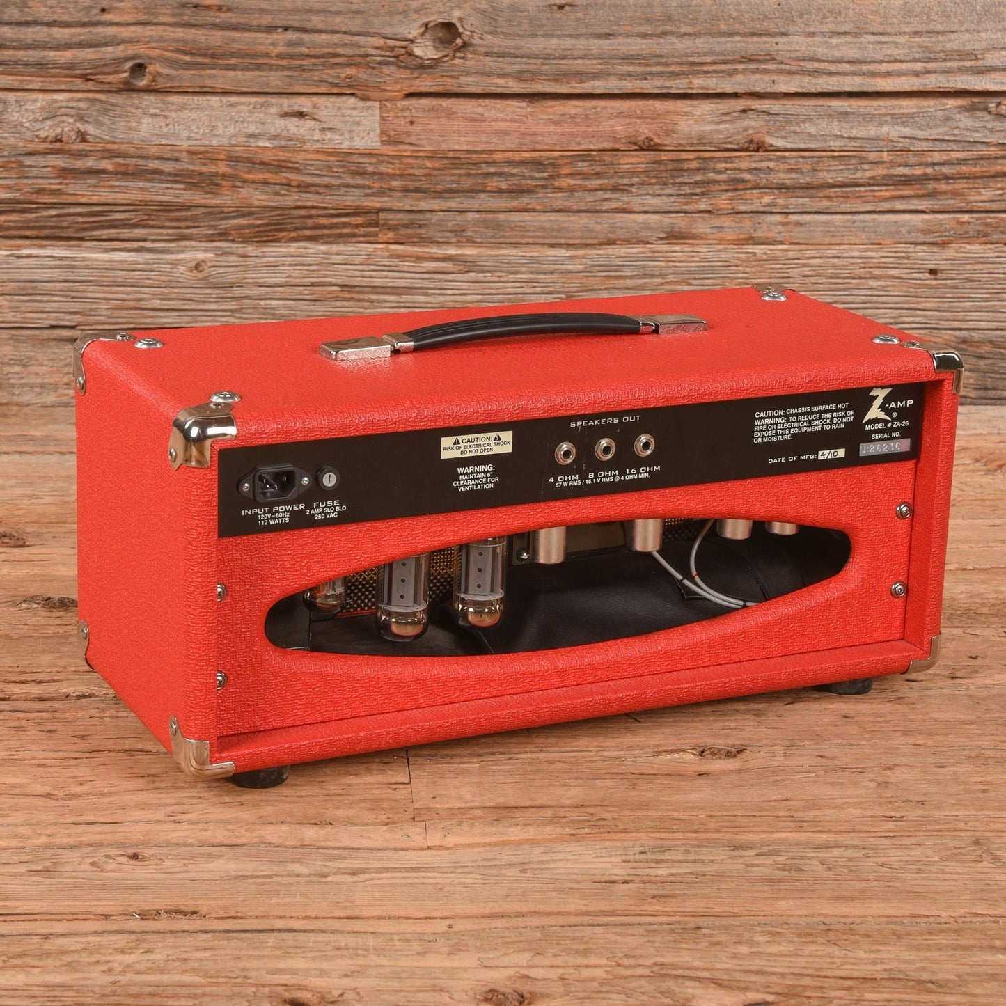 Dr. Z EZG-50 50-Watt Guitar Amp Head Red
