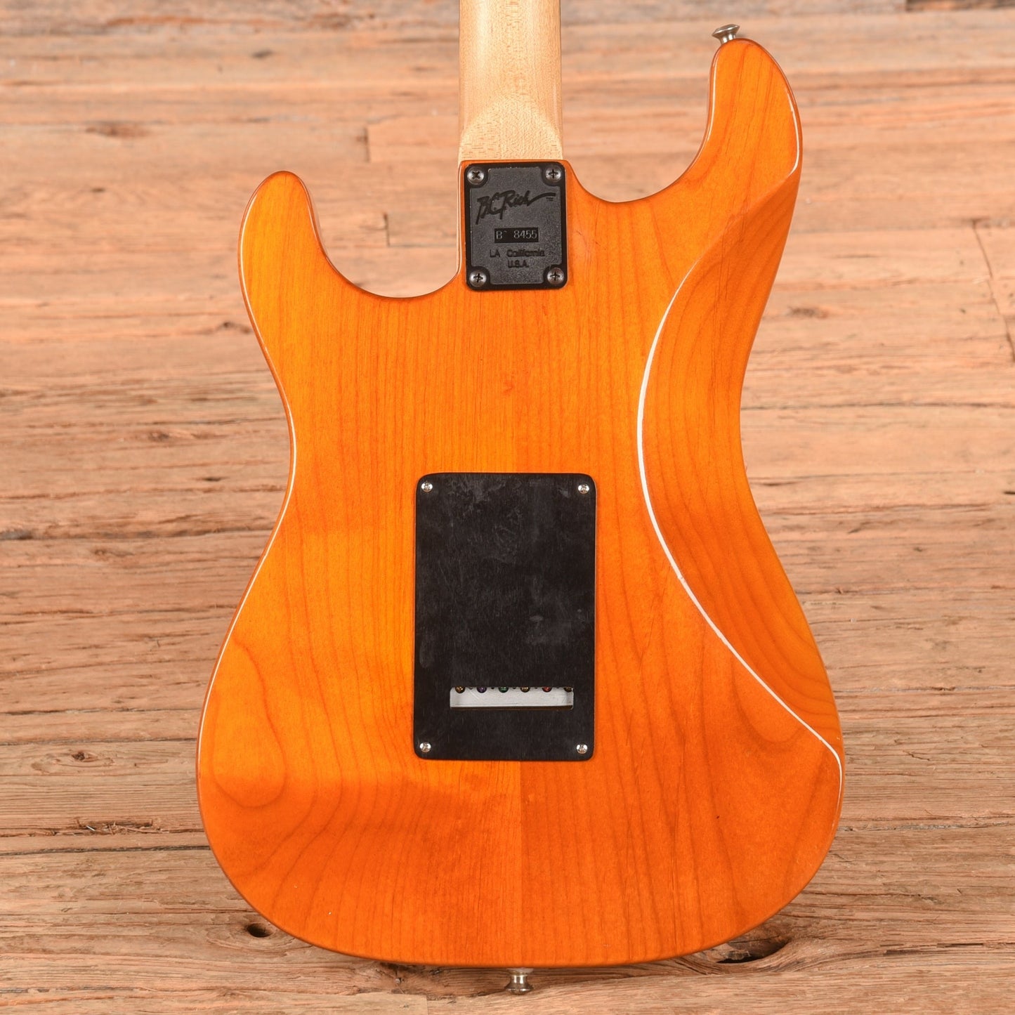 B.C. Rich USA NAMM S-Style Natural 1989