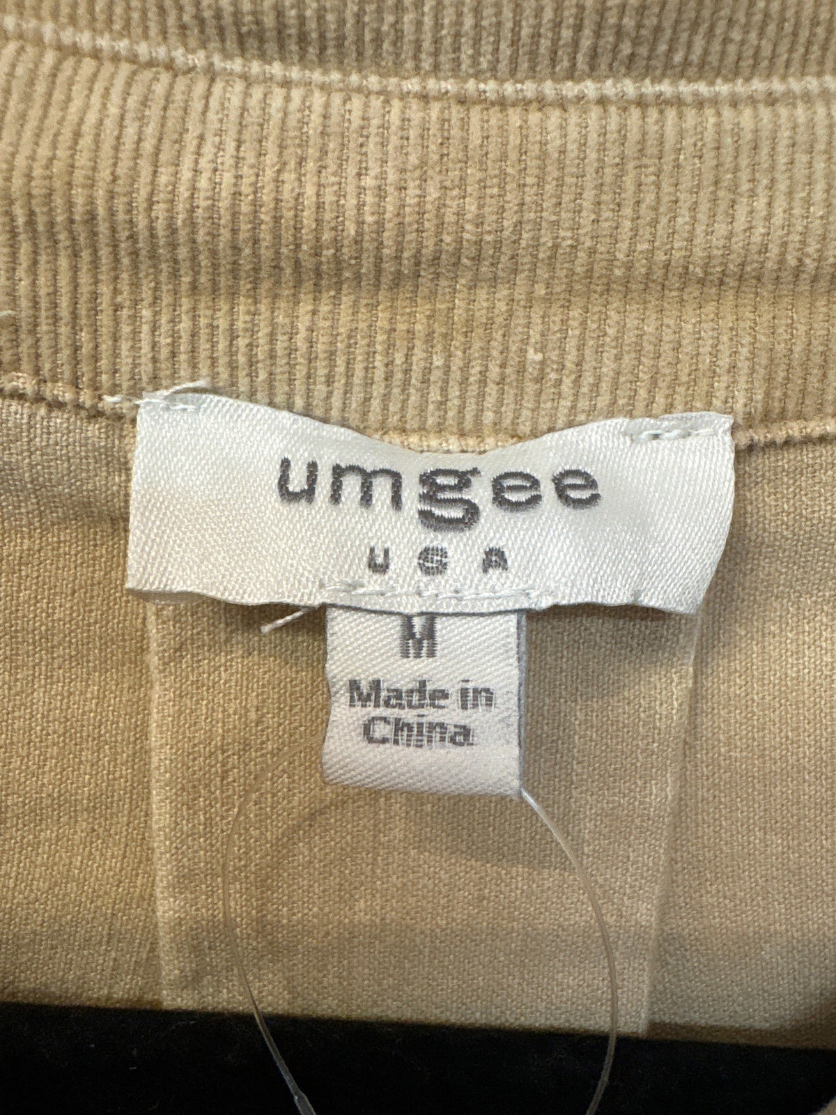 Umgee Brown Corduroy Jacket Top, M
