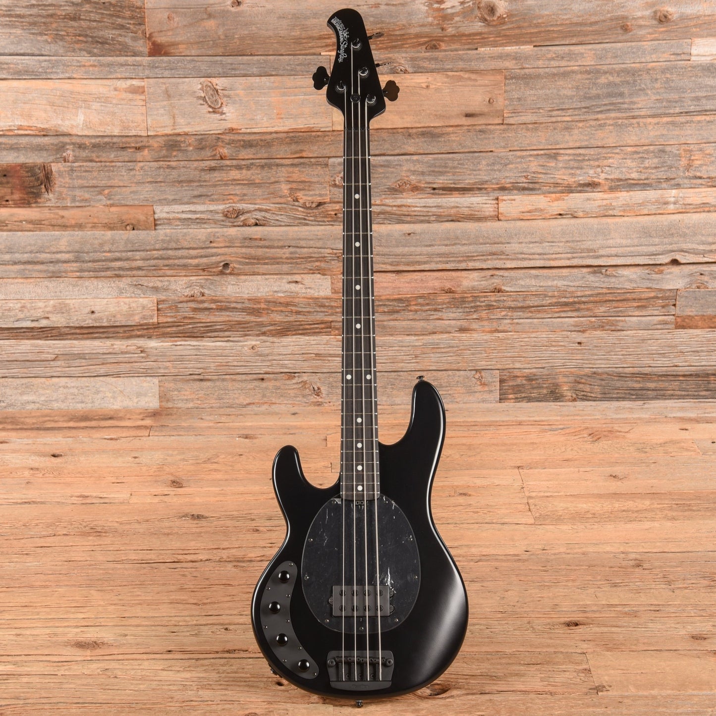Music Man StingRay 3 EQ H Stealth Black 2017 LEFTY