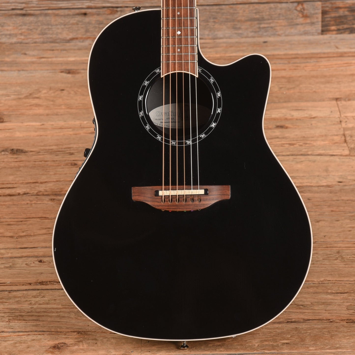 Ovation Balladeer Model 1771LX Black