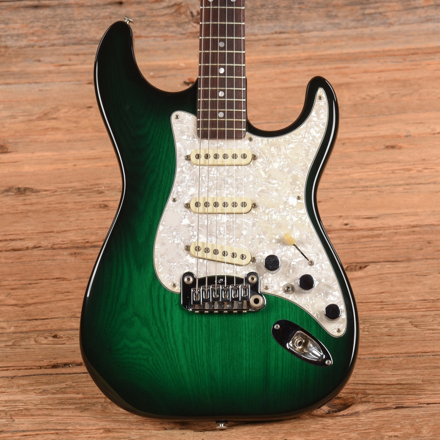 G&L S-500 Greenburst 2005