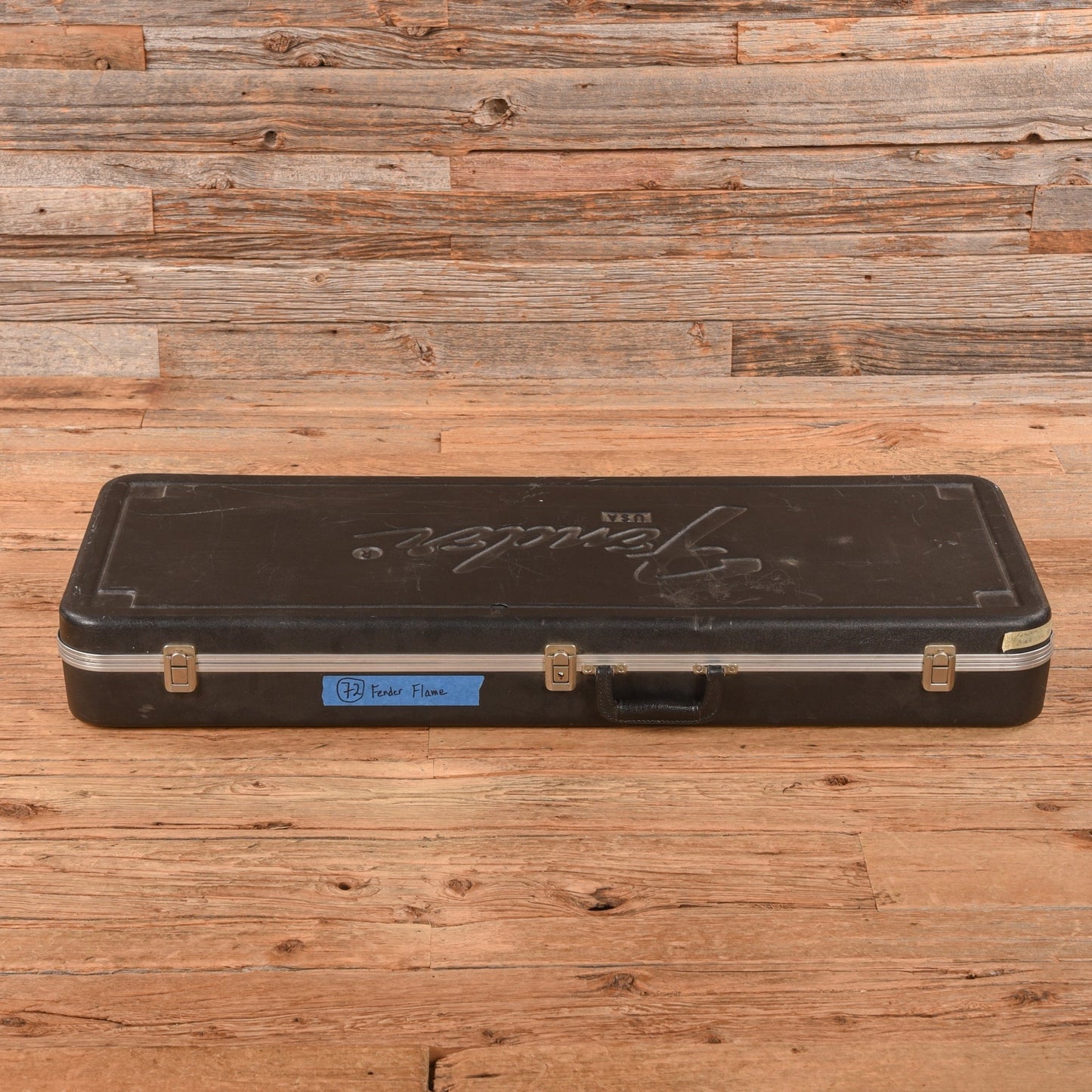 Fender Flame Standard Black 1985