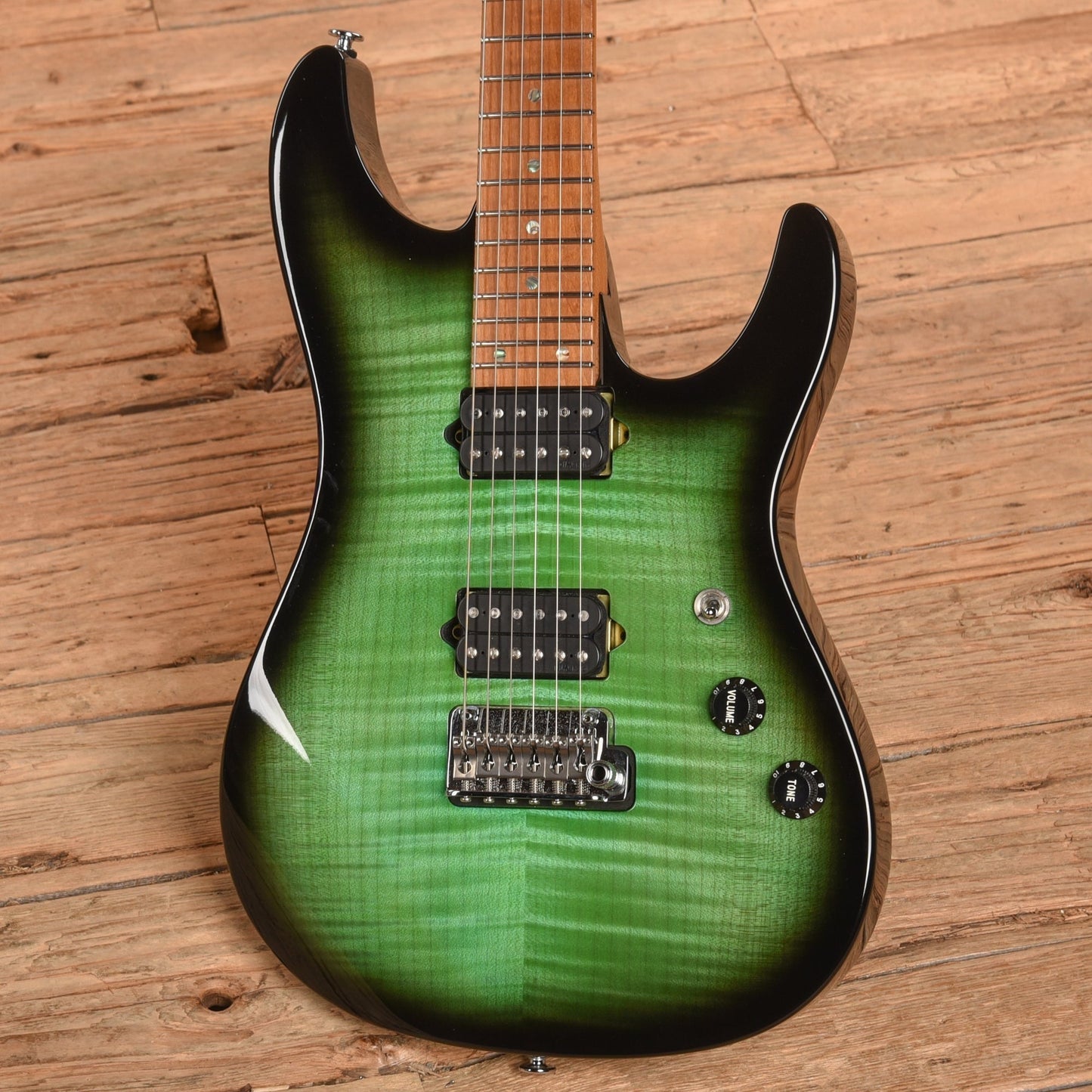 Ibanez MSM100 Marco Sfogli Signature Green Burst 2019