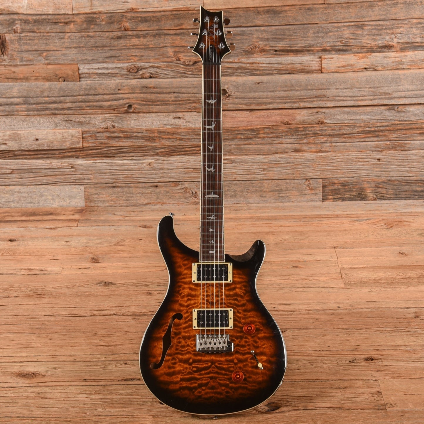 PRS SE Custom 22 Semi-Hollow Sunburst