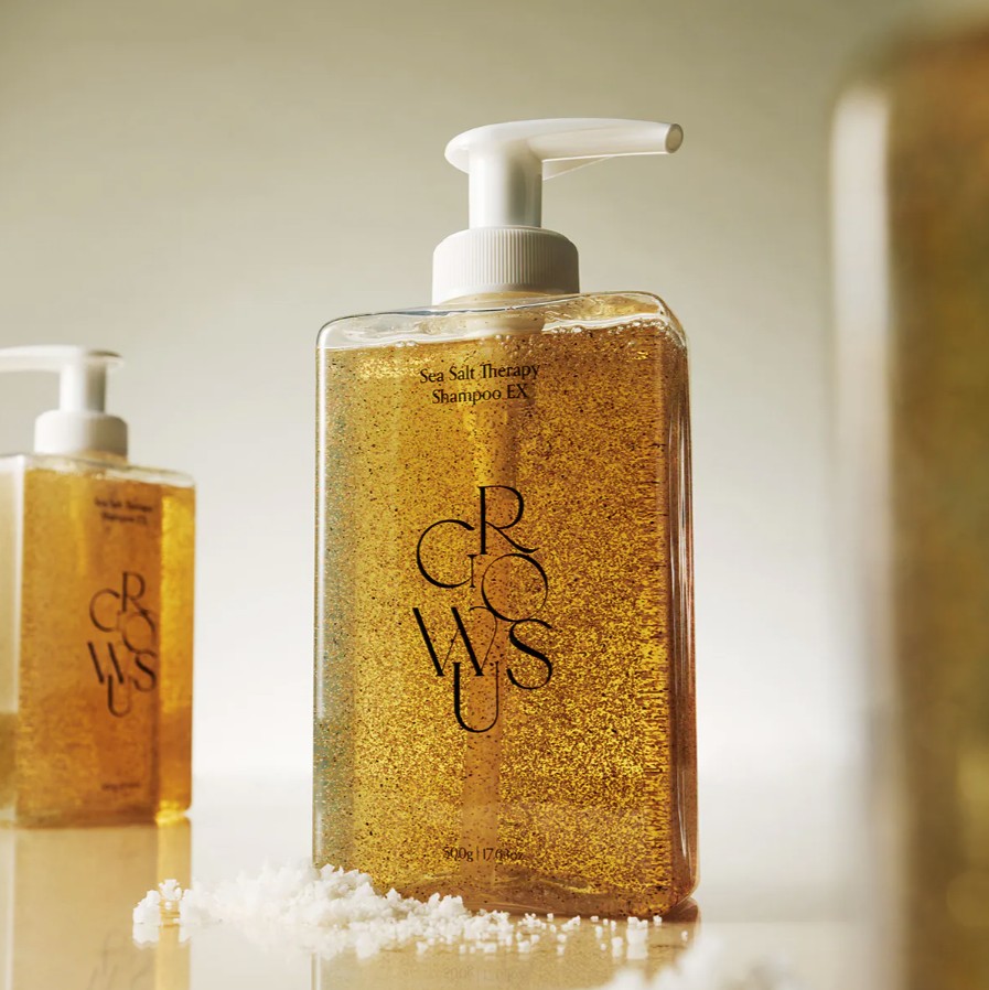 Growus Sea Salt Therapy Shampoo 以色列海鹽磨砂洗髮露 EX 500ml