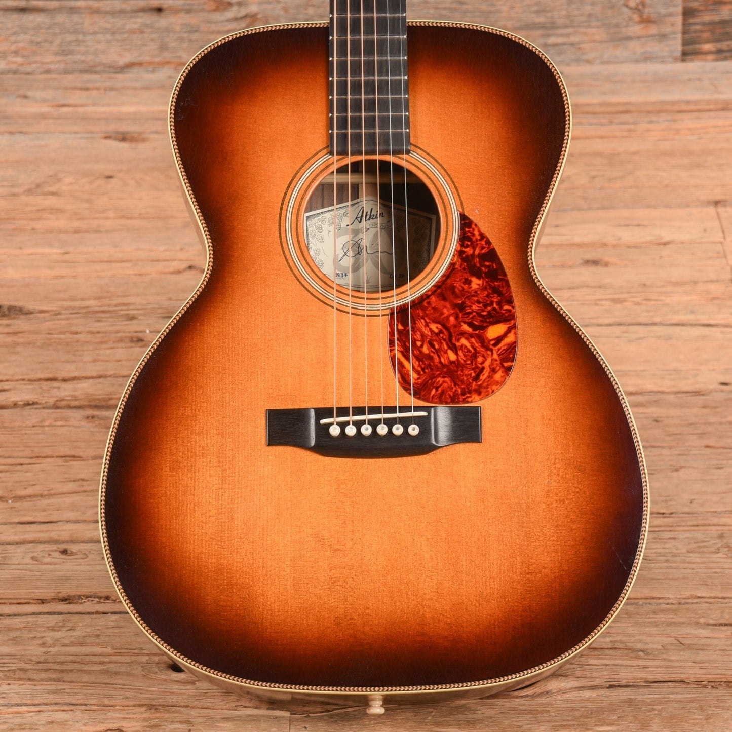 Atkin OM37 Baked Sitka/Rosewood Aged Sunburst 2025