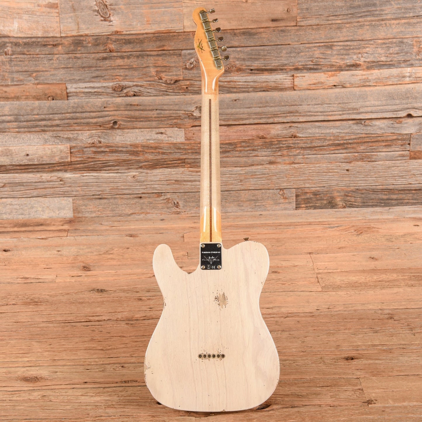 Fender Custom Shop LTD Nocaster Thinline White Blonde 2024