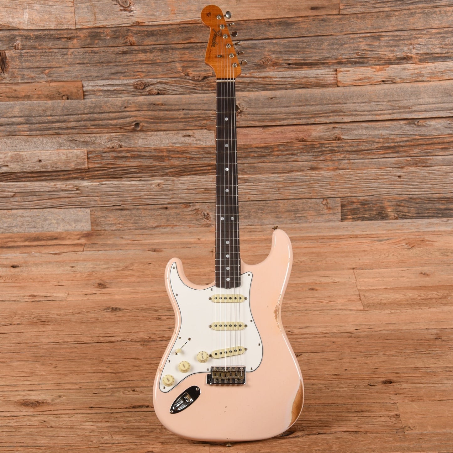 Fender Custom Shop '64 Stratocaster Relic Shell Pink 2023 LEFTY