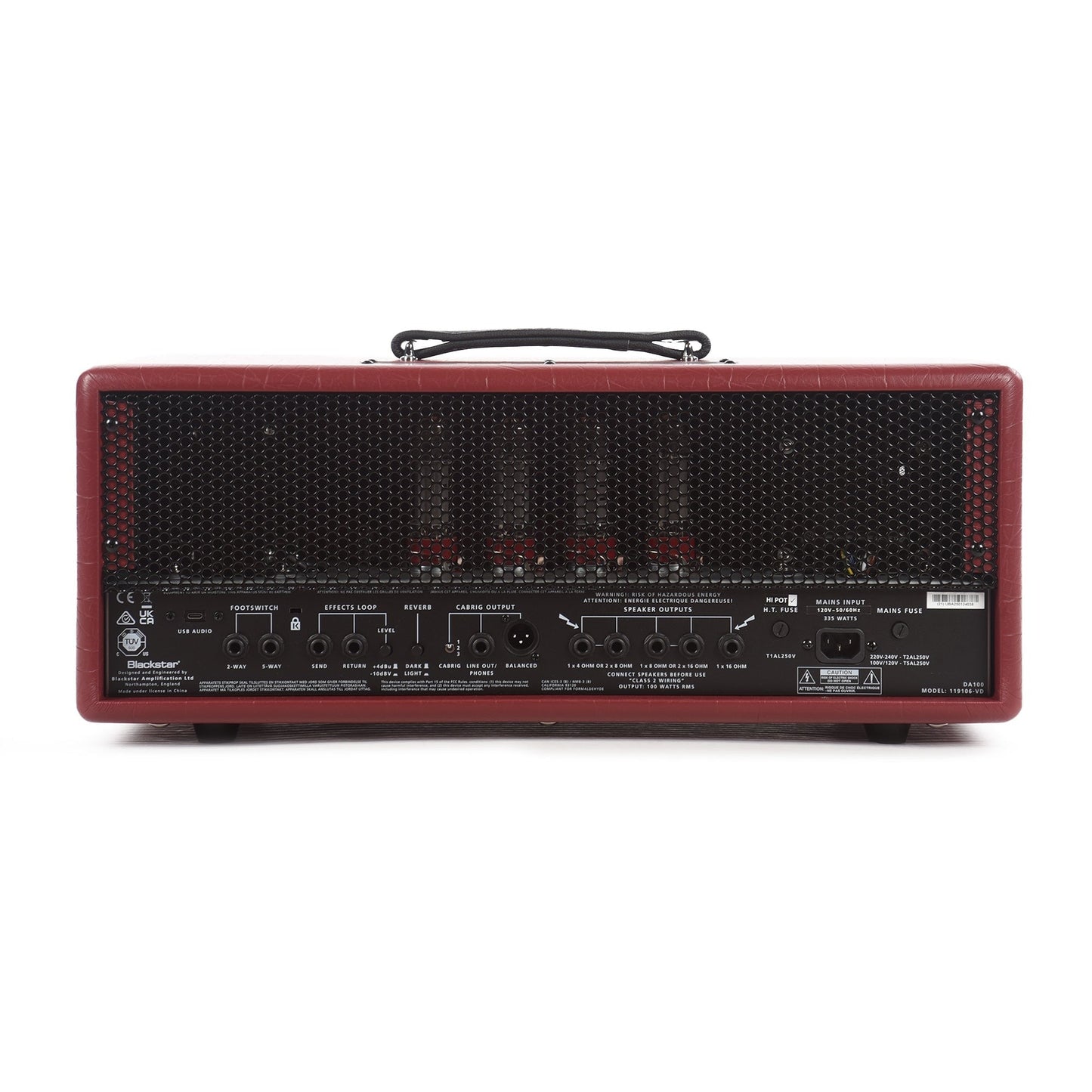 Blackstar HT VENUE 100H MKIII 100w Doug Aldrich Ruby Signature Head