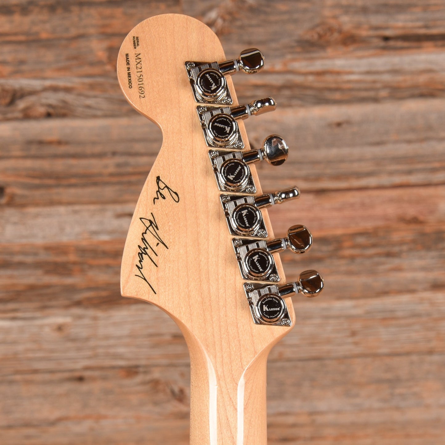 Fender Ben Gibbard Signature Mustang Natural 2021