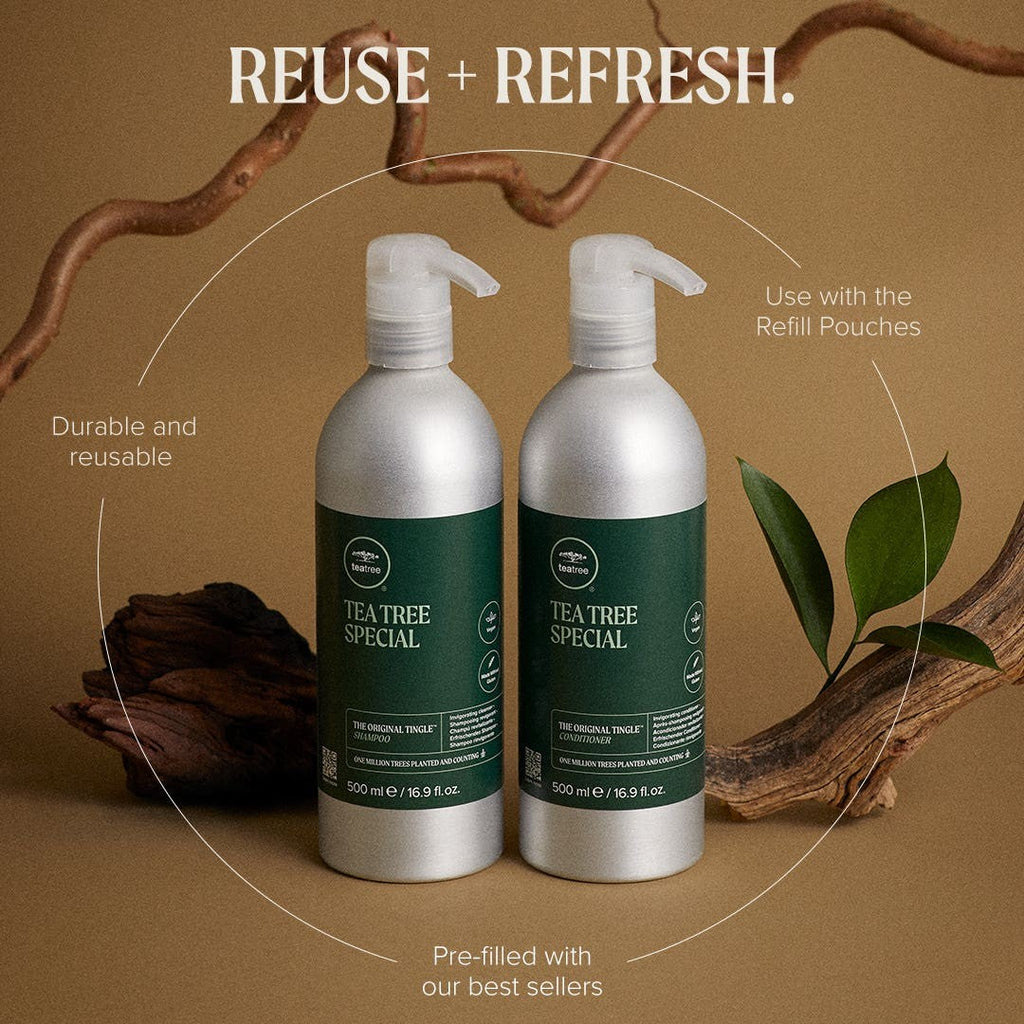 Tea Tree Special Shampoo Aluminum Bottle