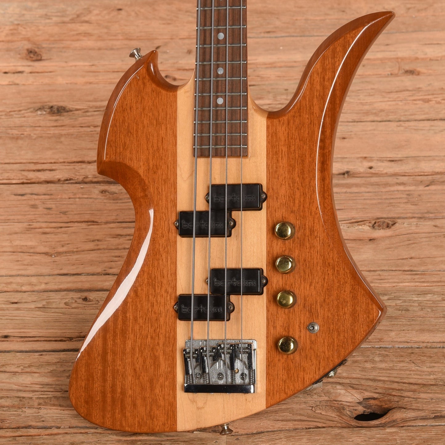 B.C. Rich Mockingbird Bass Natural