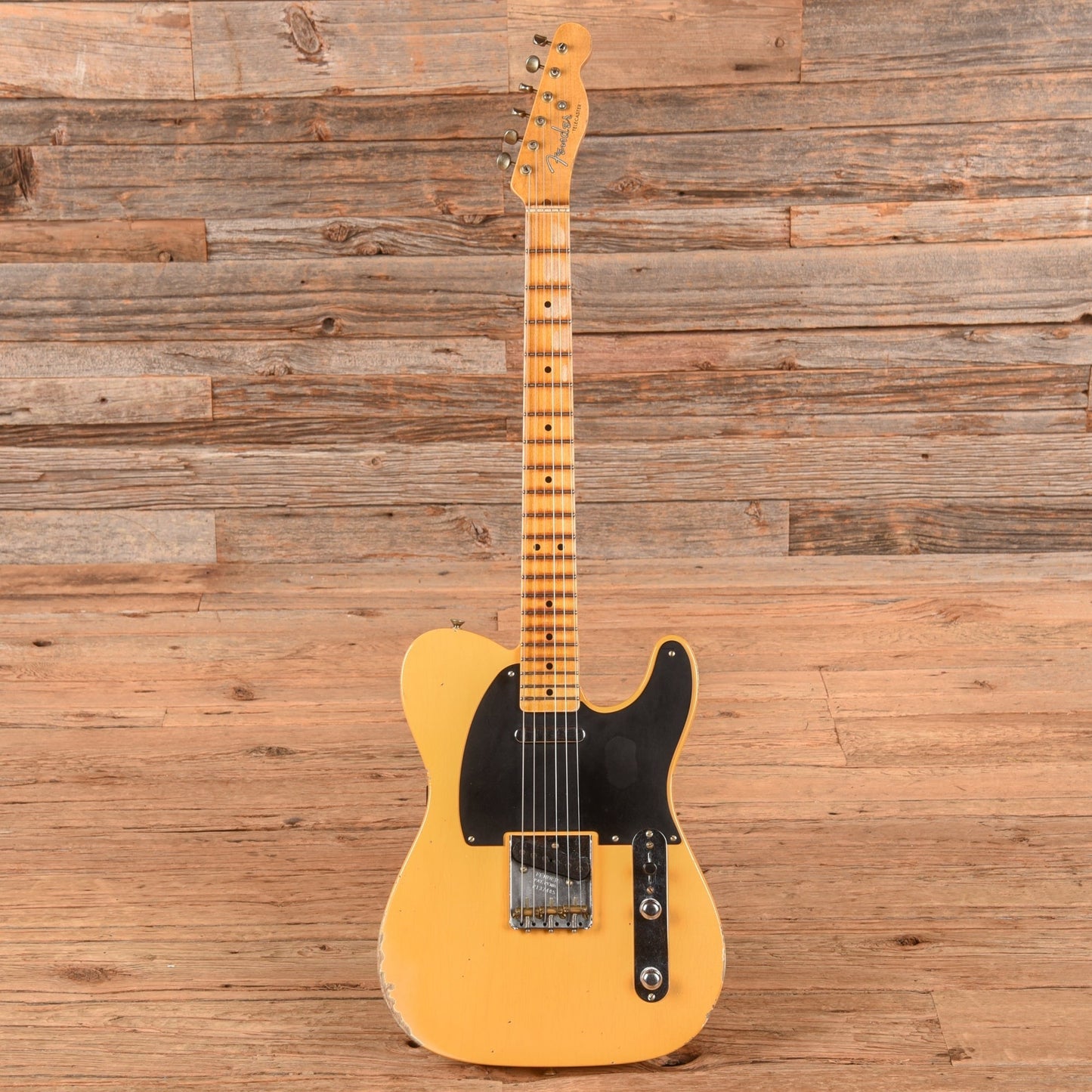 Fender Custom Shop '52 Reissue Telecaster Relic Aged Nocaster Blonde 2024