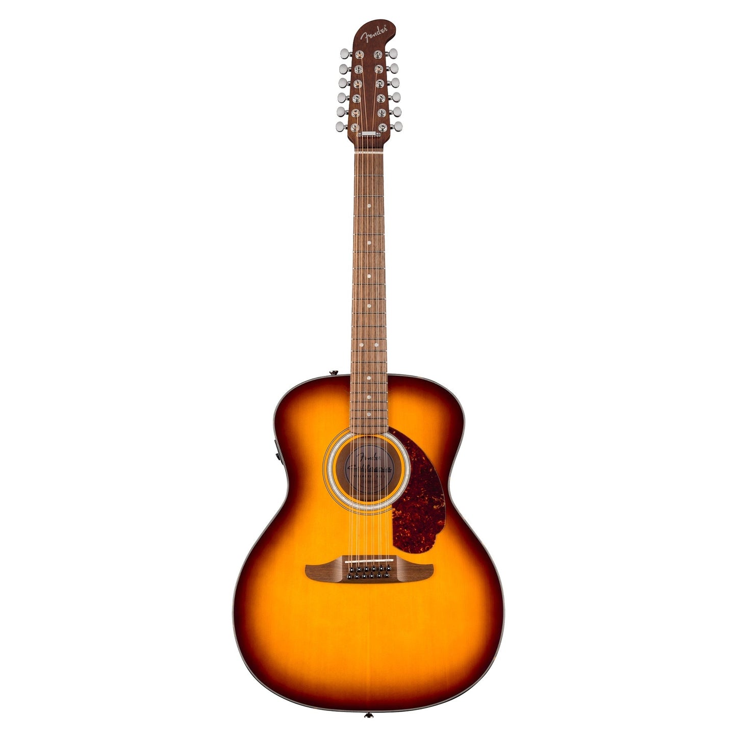 Fender California Deluxe Villager E 12-String Honey Sunburst