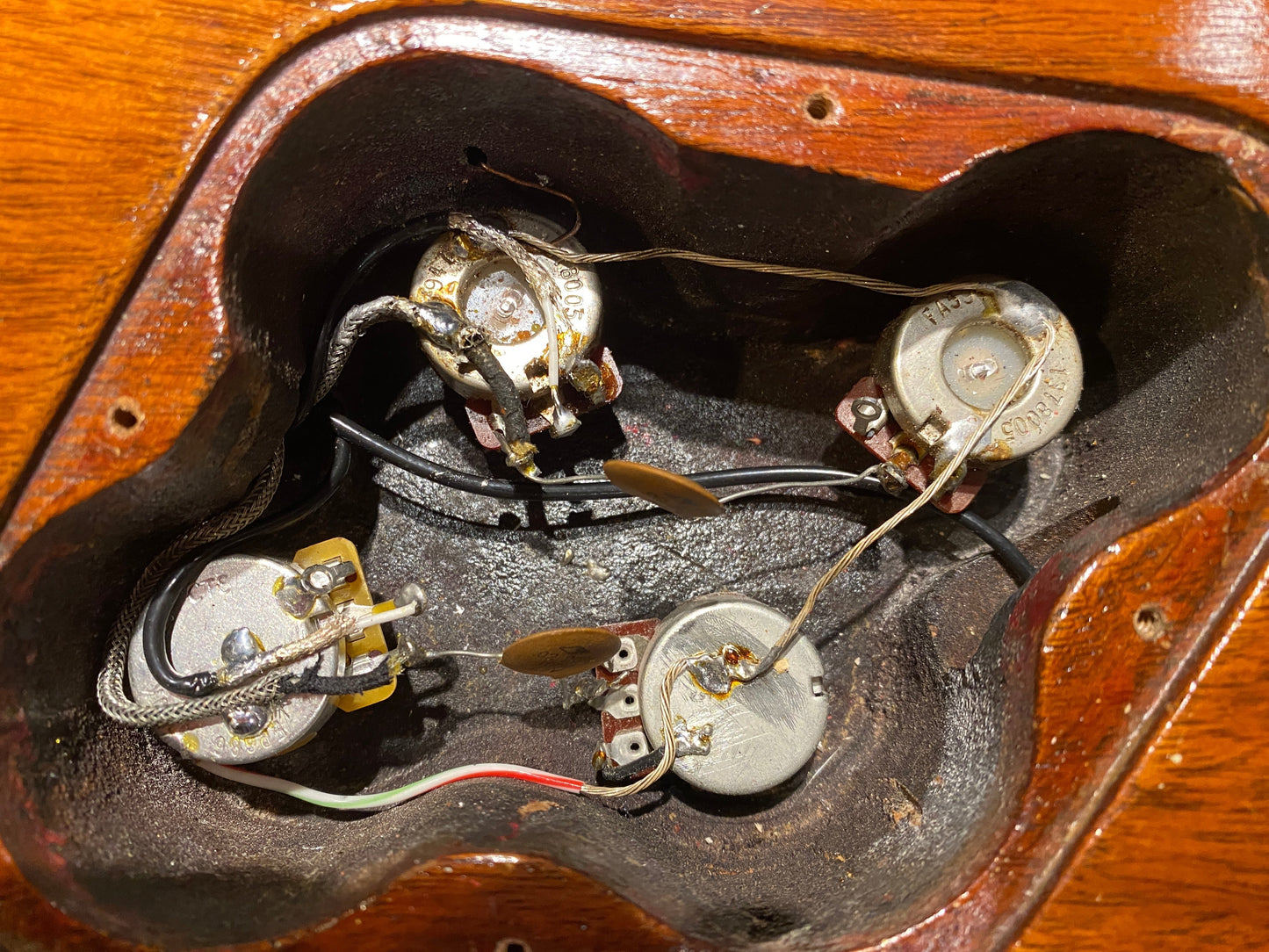 Gibson Les Paul Deluxe Natural Refin 1973