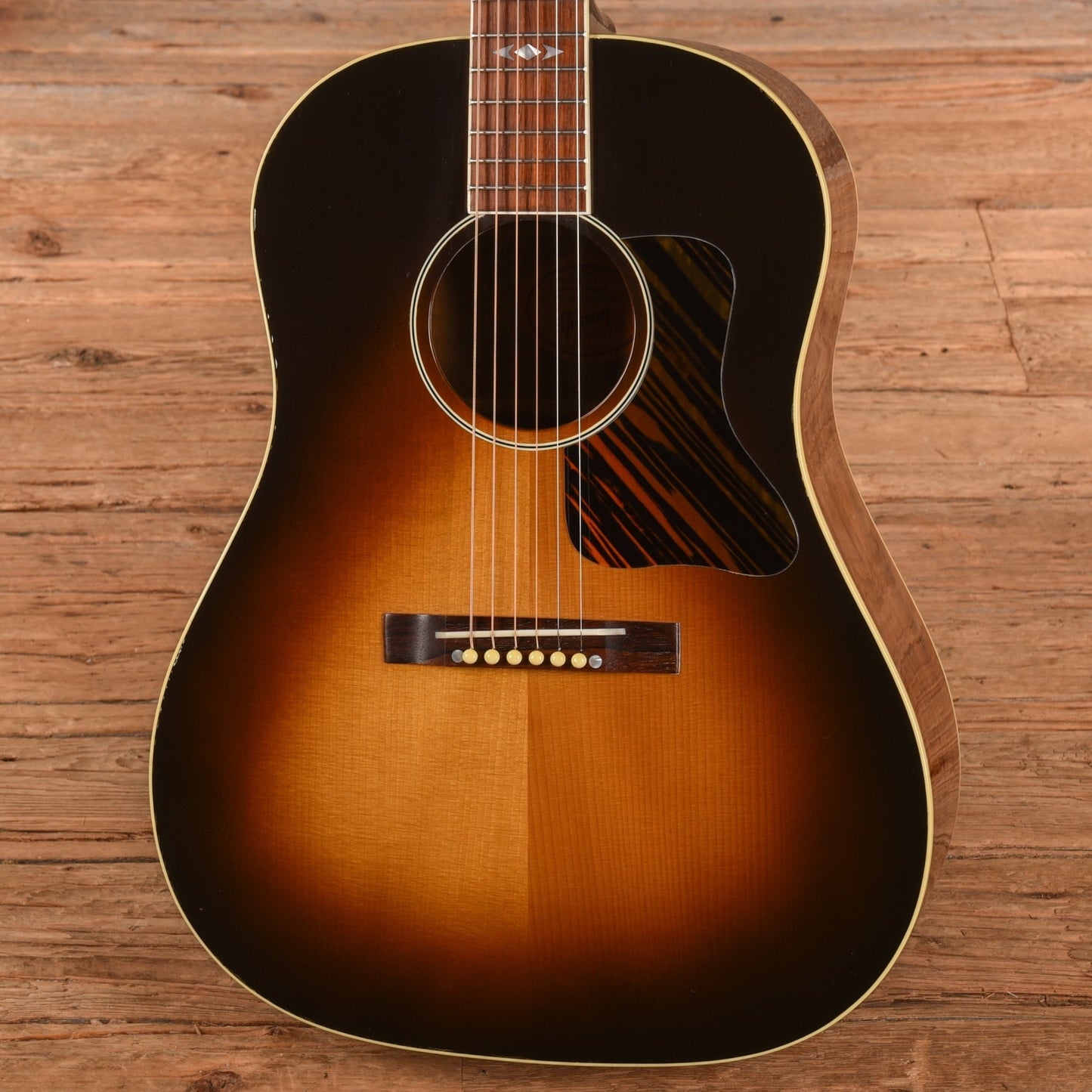 Gibson Luthier's Choice Advanced Jumbo Koa w/OHSC Sunburst 2006