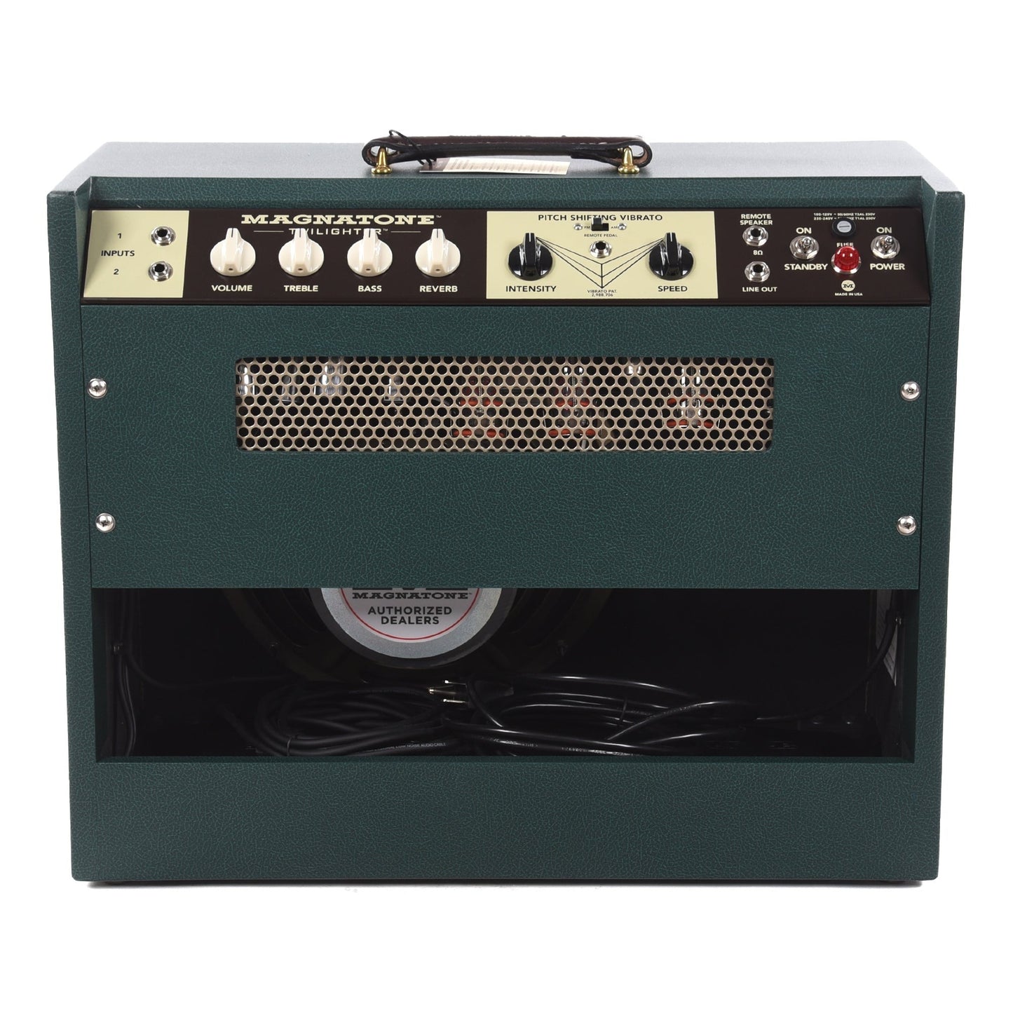 Magnatone Twilighter 22W 1x12 Combo Amp Dark Green