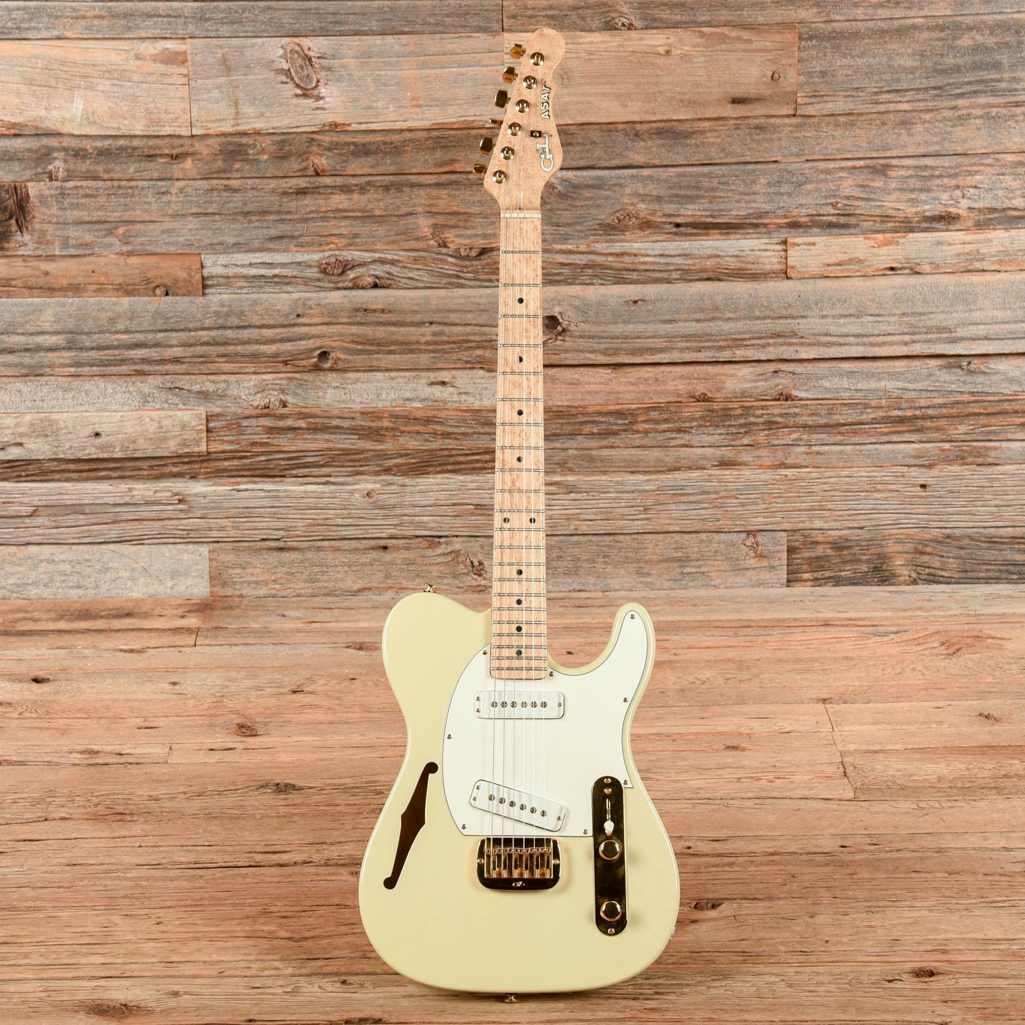 G&L ASAT Special Semi-Hollow White 2002