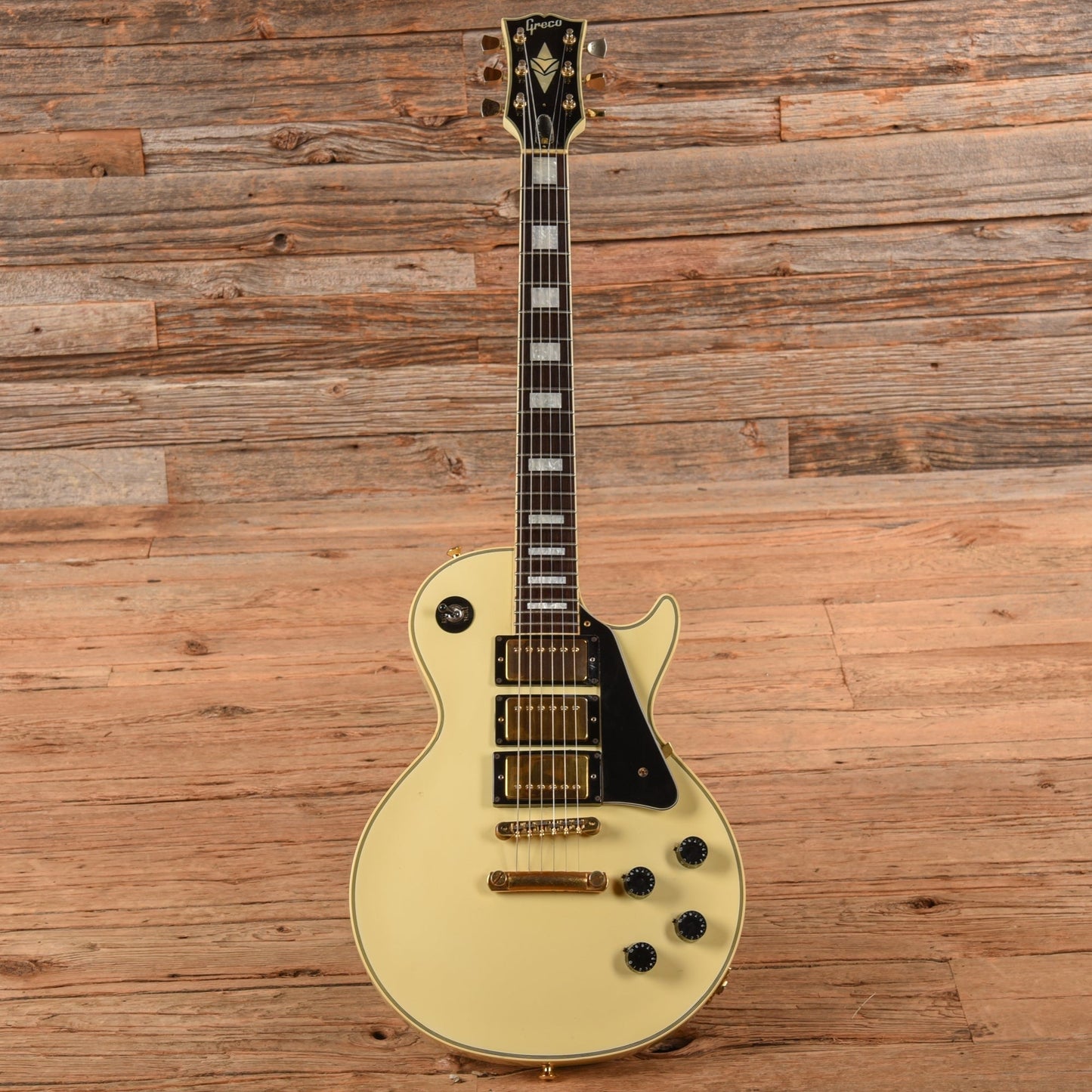 Greco 3-Pickup Custom White 1980s