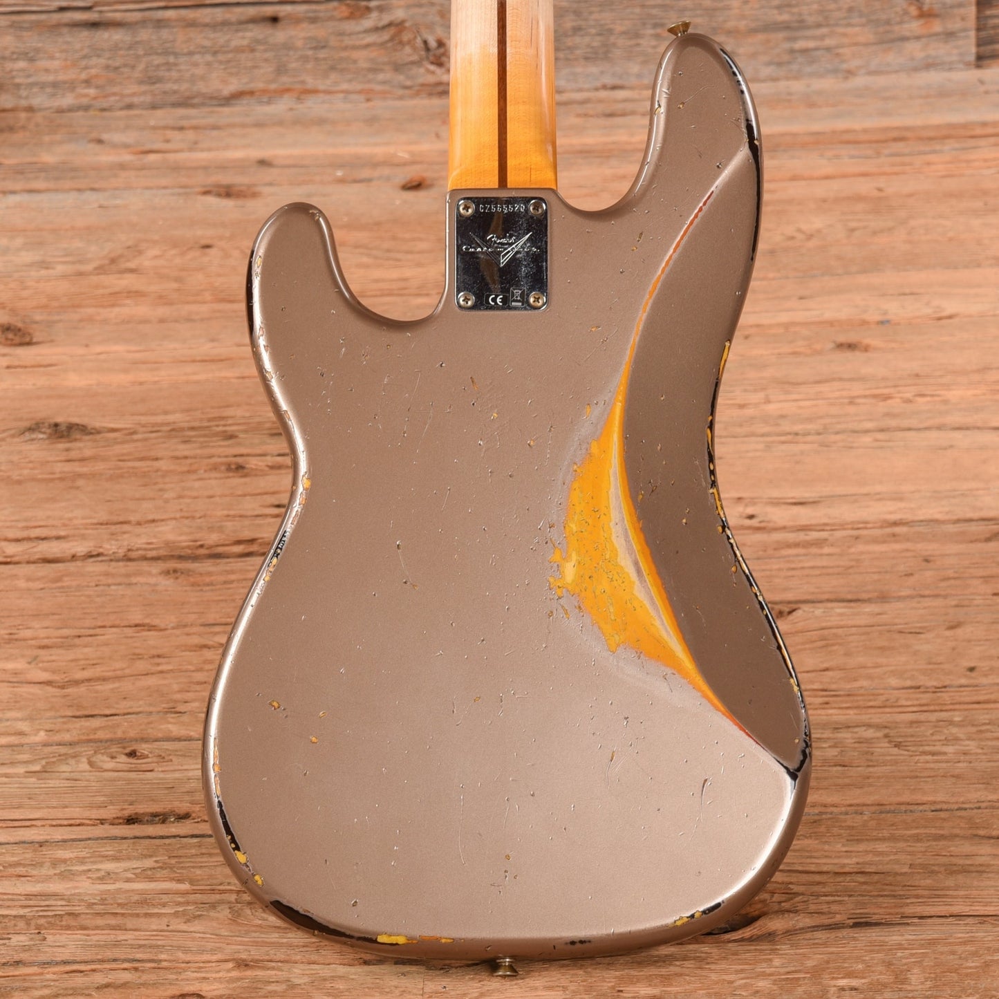 Fender Custom Shop '58 Precision Bass Relic Shoreline Gold 2023