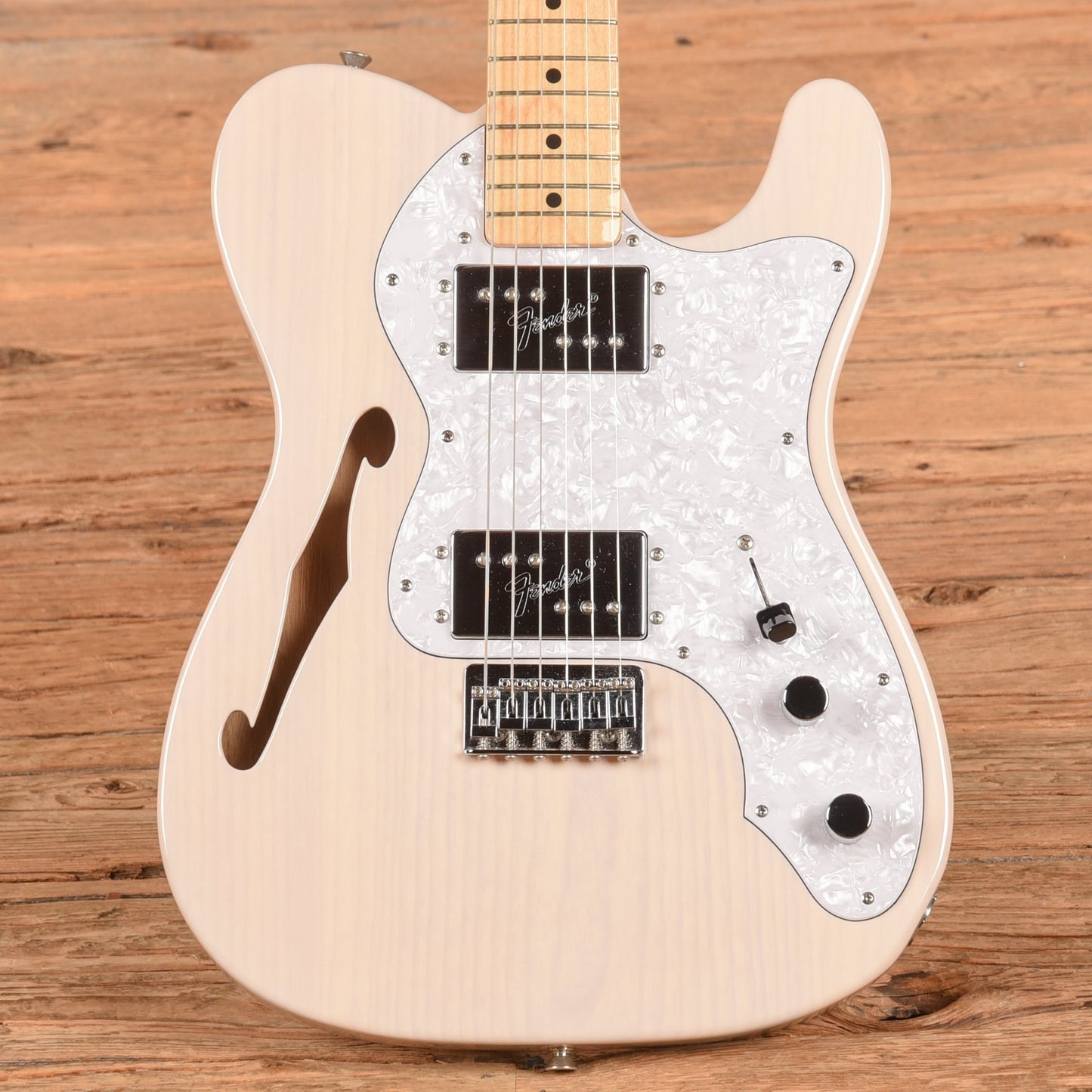 Fender MIJ Traditional '70s Telecaster Thinline Blonde 2017