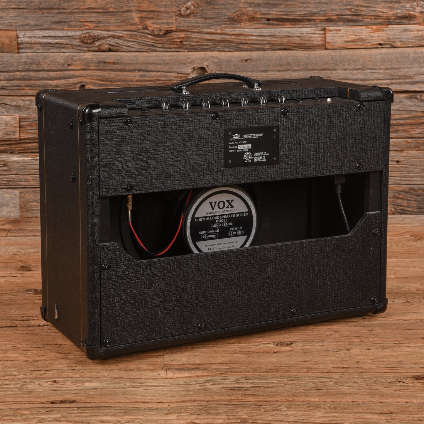 Vox AC15C1 Custom Classic 15-Watt 1x12" Guitar Combo Amp