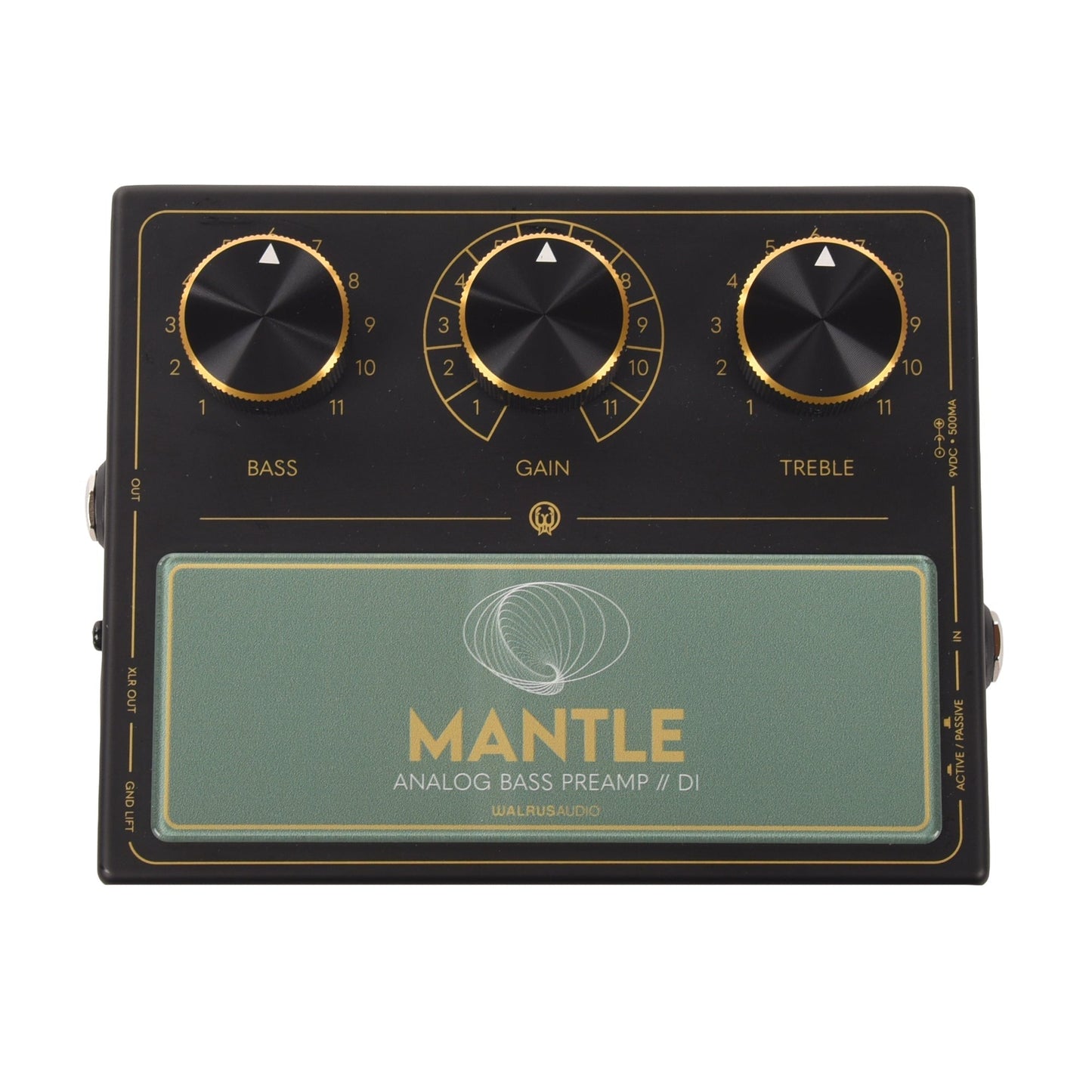 Walrus Audio Mantle Analog Bass Pre-Amp/DI Pedal