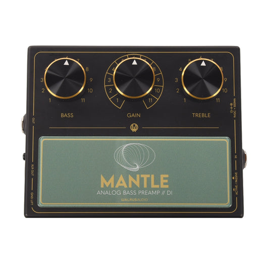 Walrus Audio Mantle Analog Bass Pre-Amp/DI Pedal