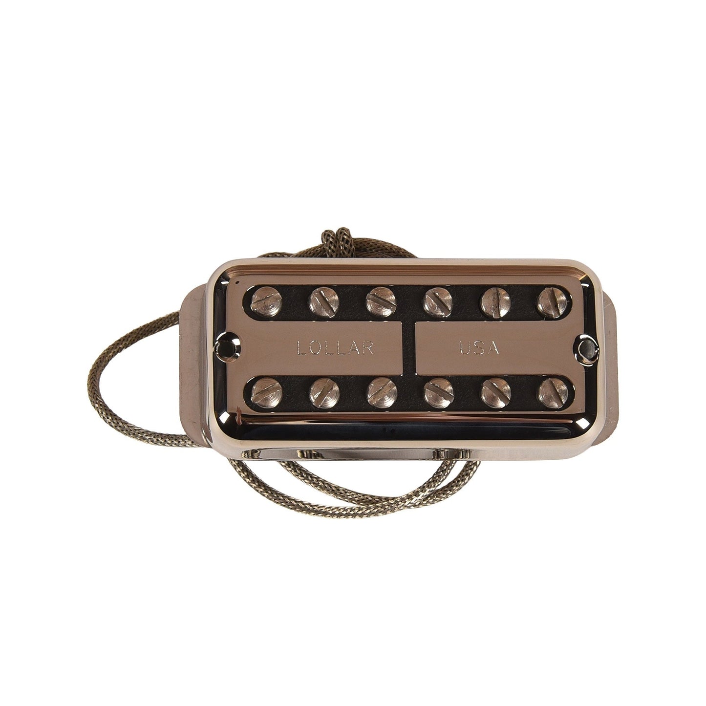 Lollar Lollartron Traditional Mod Neck Pickup Nickel w/Mount Option A