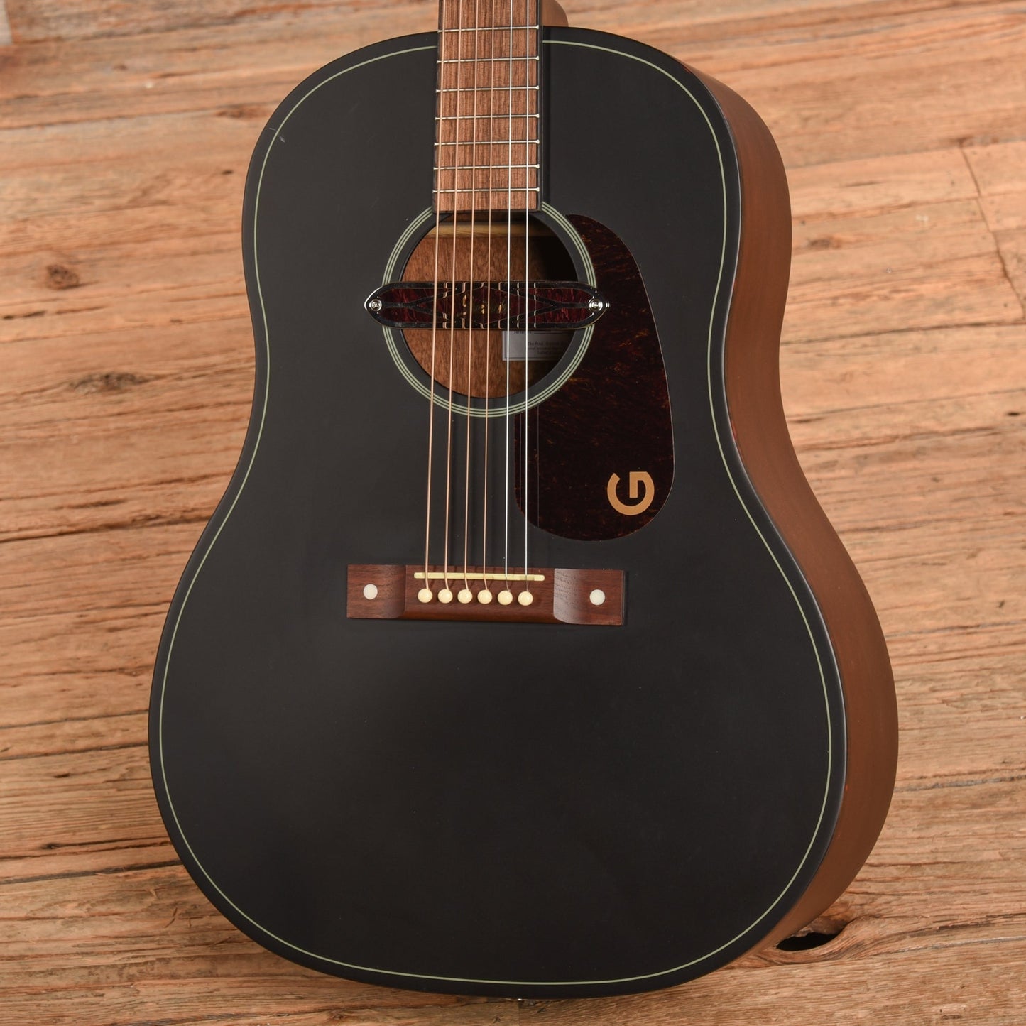 Gretsch Jim Dandy Deltoluxe Dreadnought Black 2024