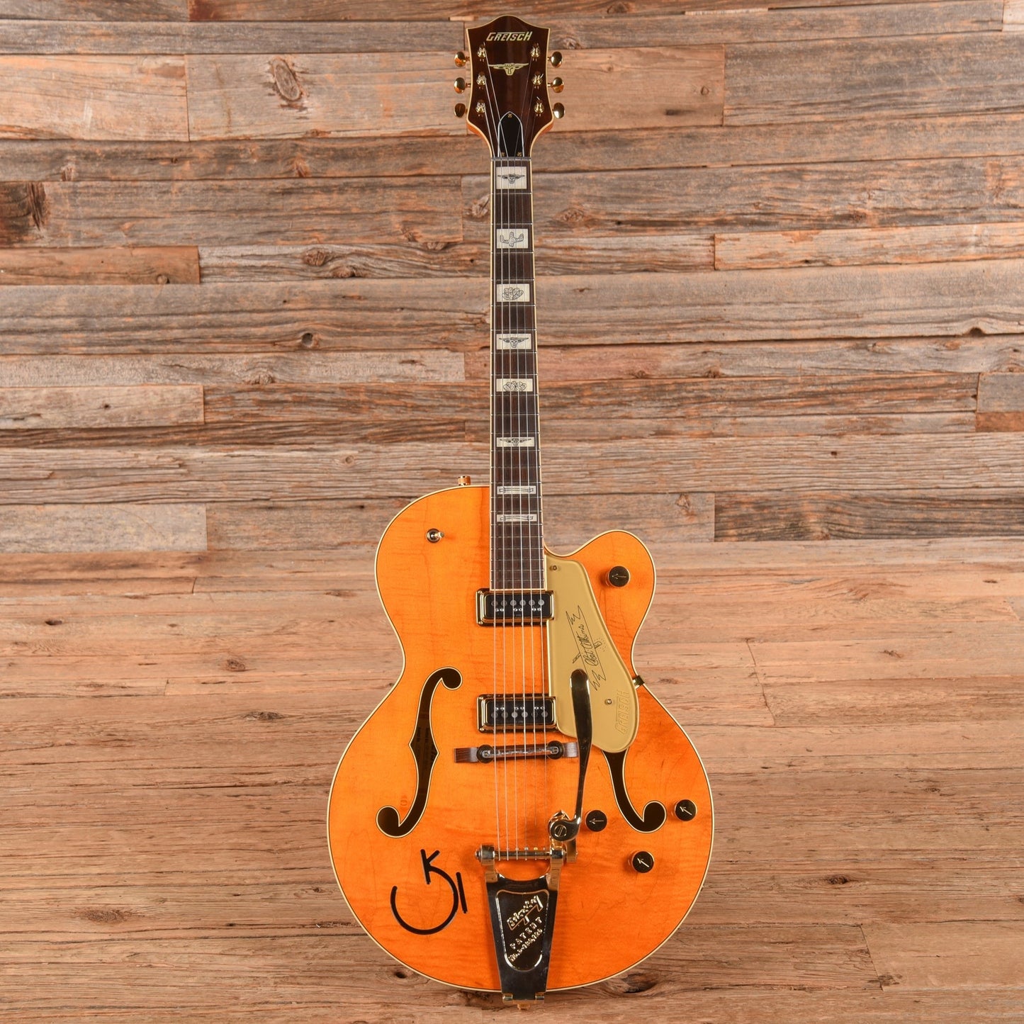 Gretsch G6120T-55 Vintage Select Chet Atkins Orange Stain 2022