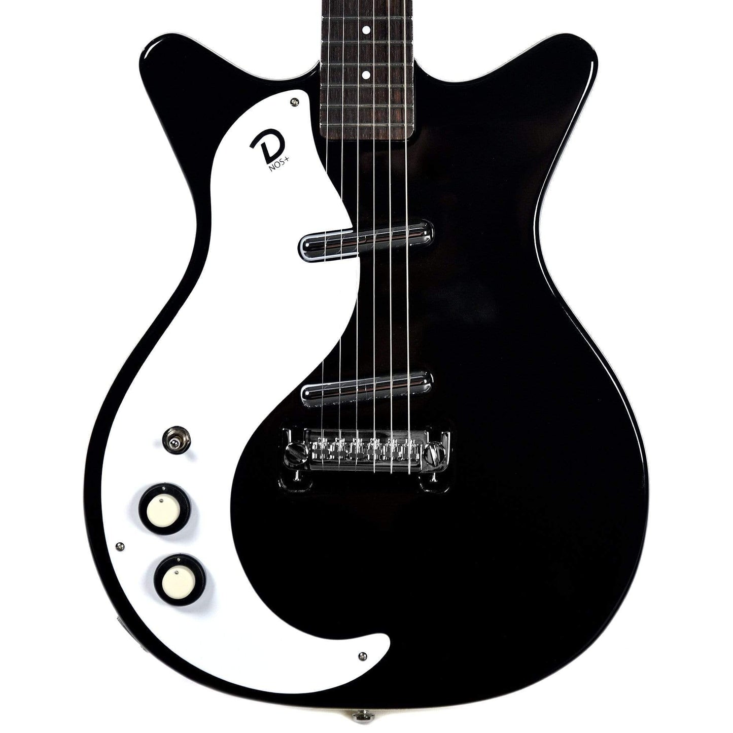 Danelectro '59M NOS Plus Double Cutaway Black LEFTY