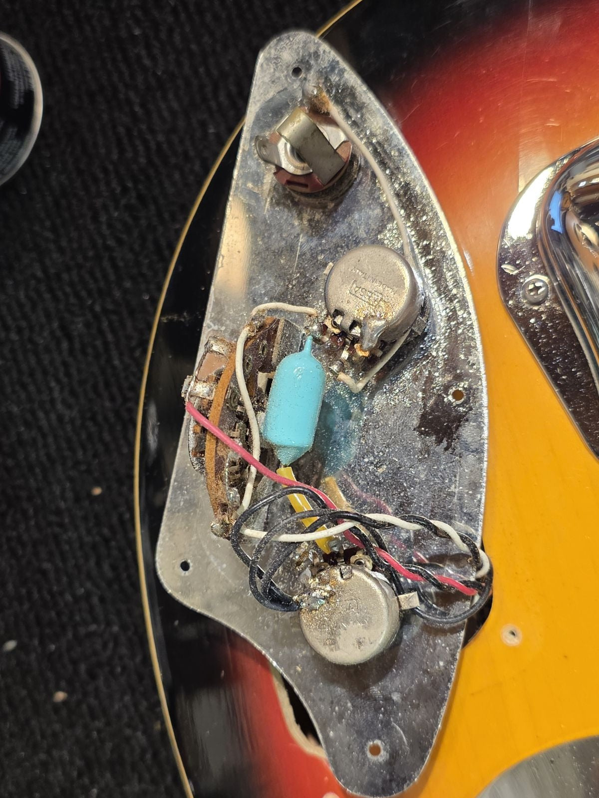 Vox Wyman Bass Sunburst 1960s