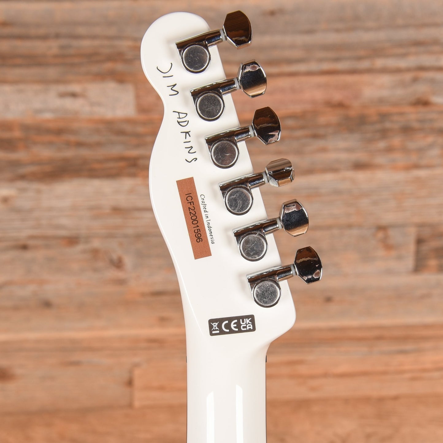 Fender Jim Adkins JA-90 Telecaster Thinline white 2022