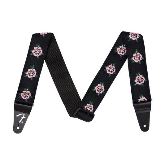 Fender Rose Strap Pink 2"