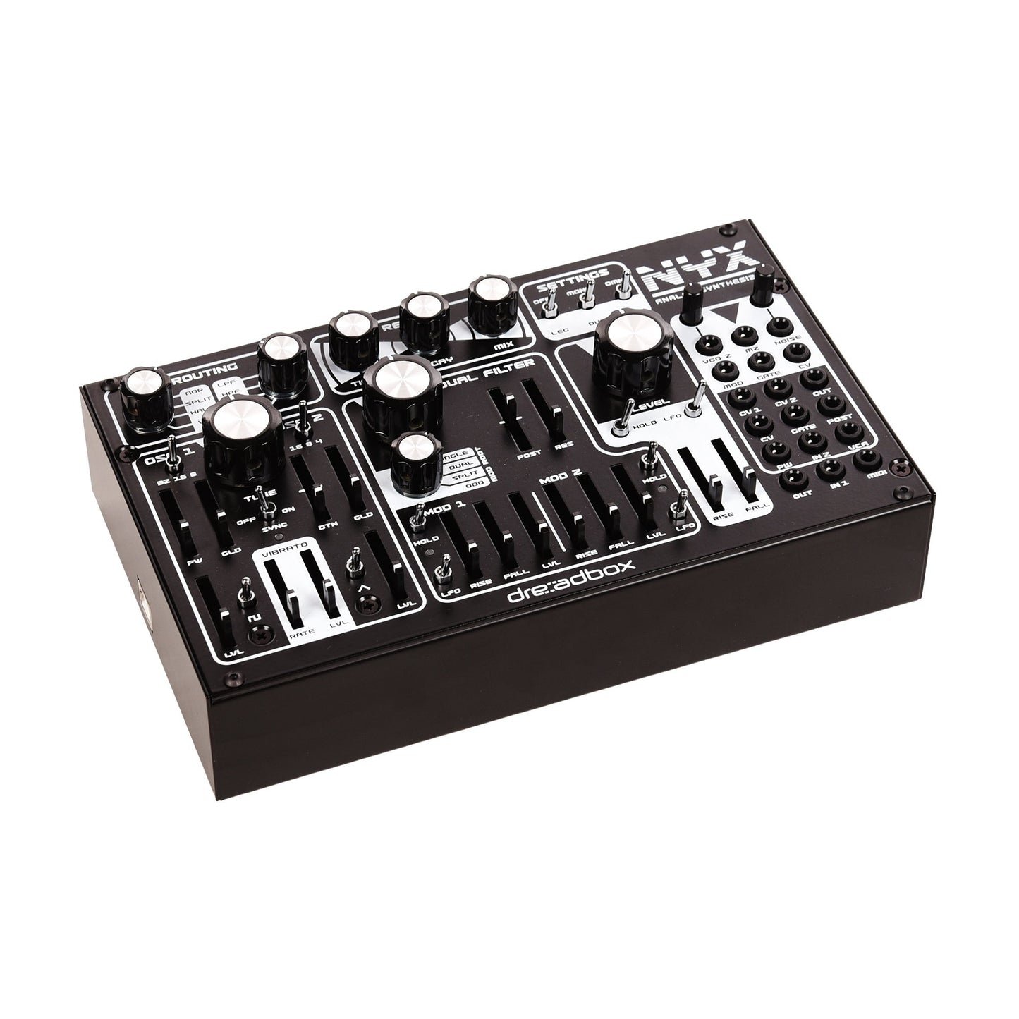 Dreadbox Nyx Reissue Duophonic USB Powered Analog Synthesizer