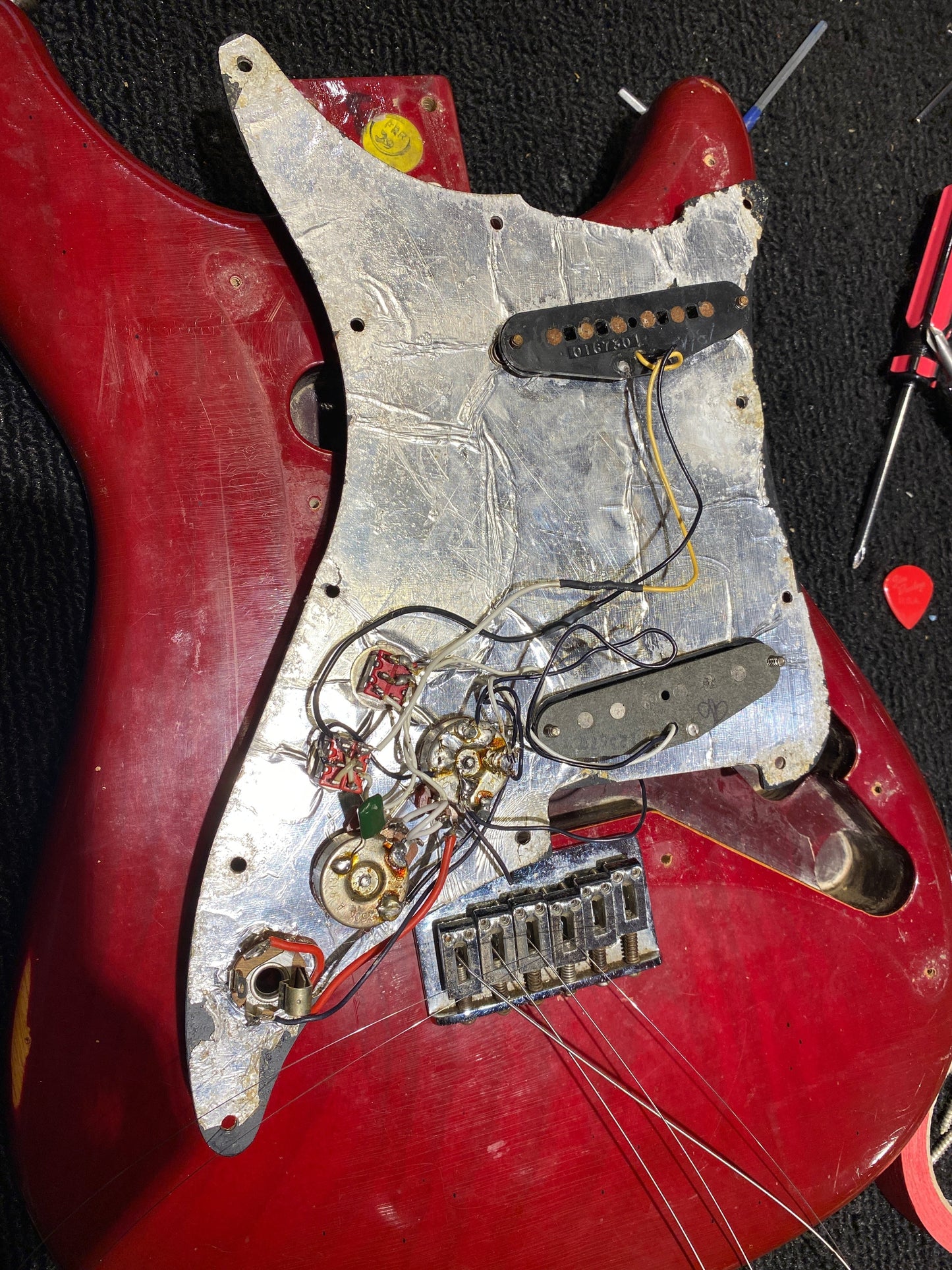 Fender Lead II Wine Red 1981