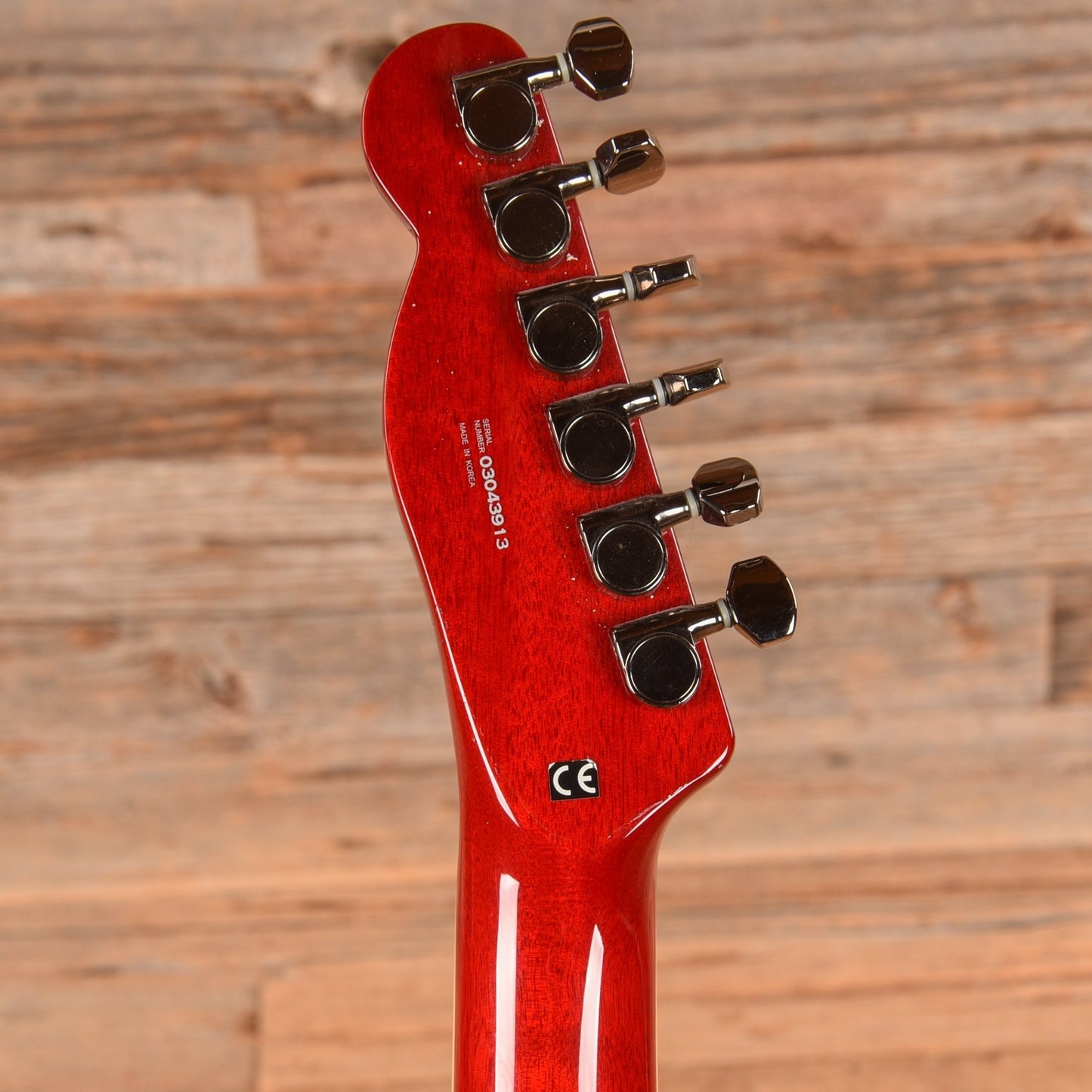 Fender Telecaster FMT HH Crimson Red Transparent