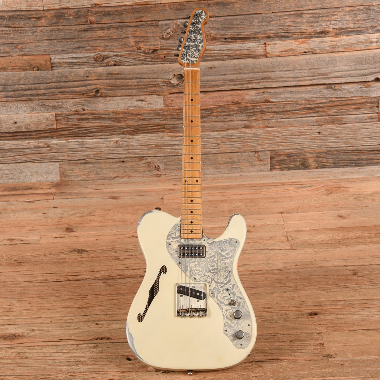 James Trussart Steelcaster Deluxe White 2015